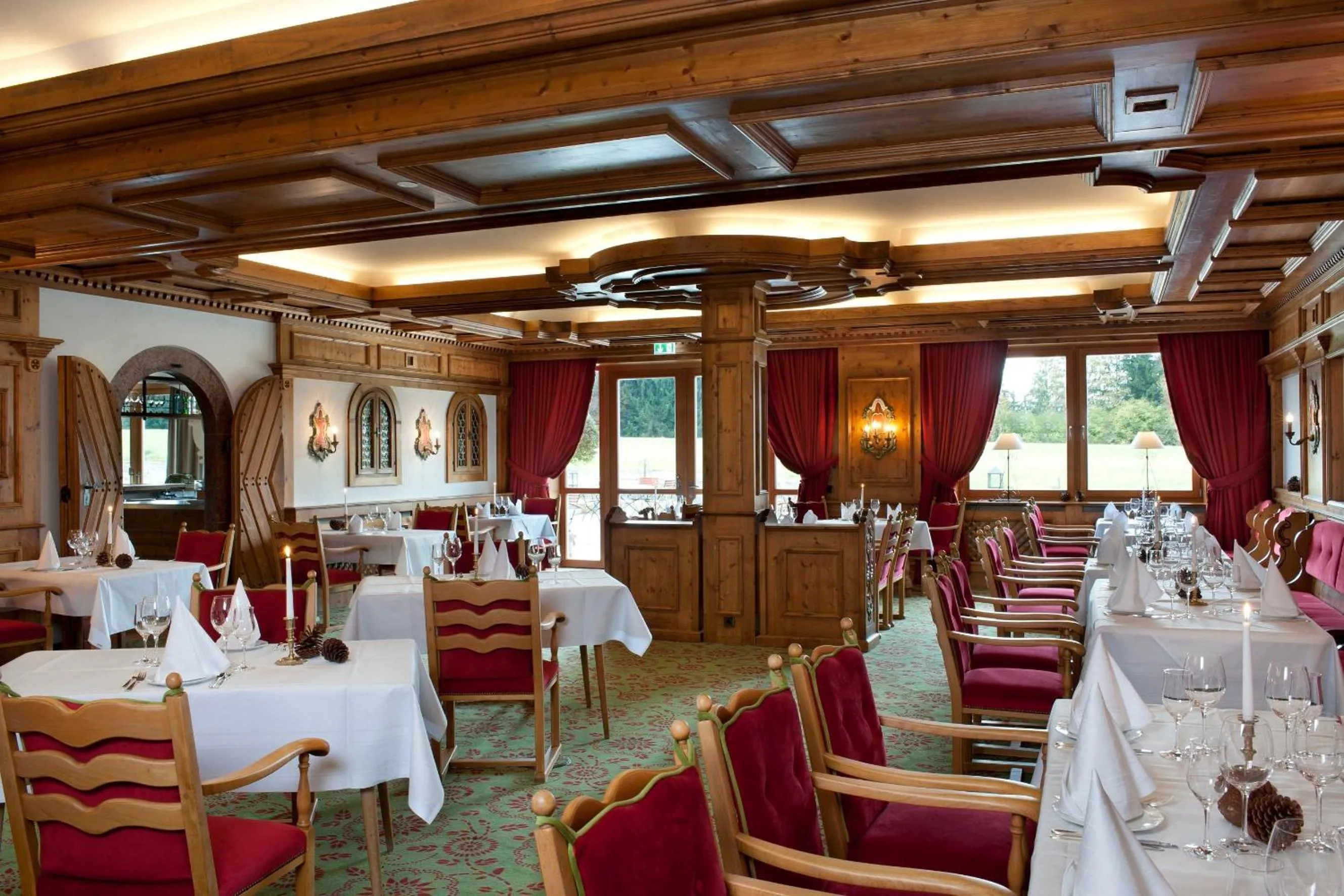 Restaurant/places to eat in Relais & Châteaux Gut Steinbach Hotel Chalets SPA