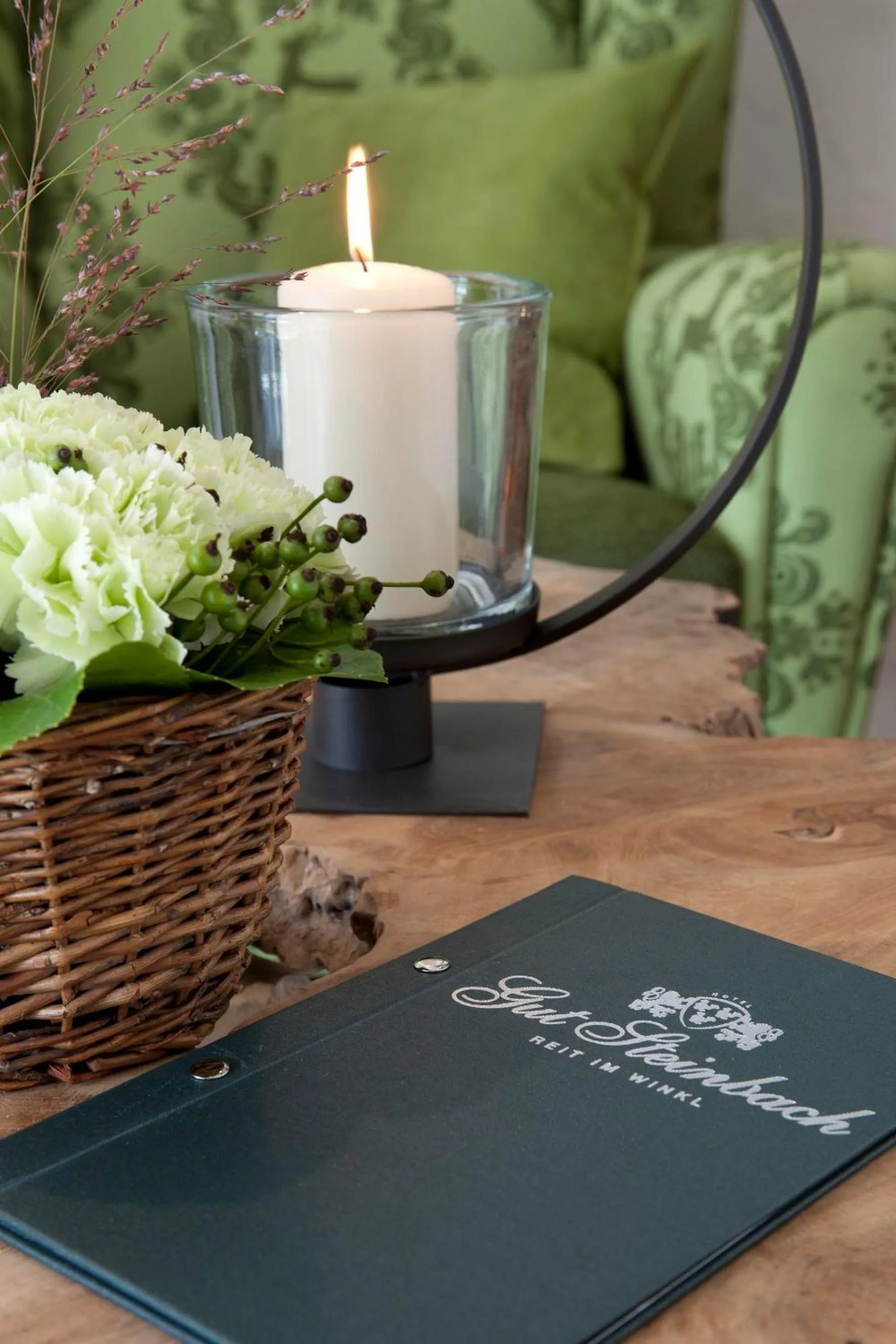 Lobby or reception in Relais & Châteaux Gut Steinbach Hotel Chalets SPA