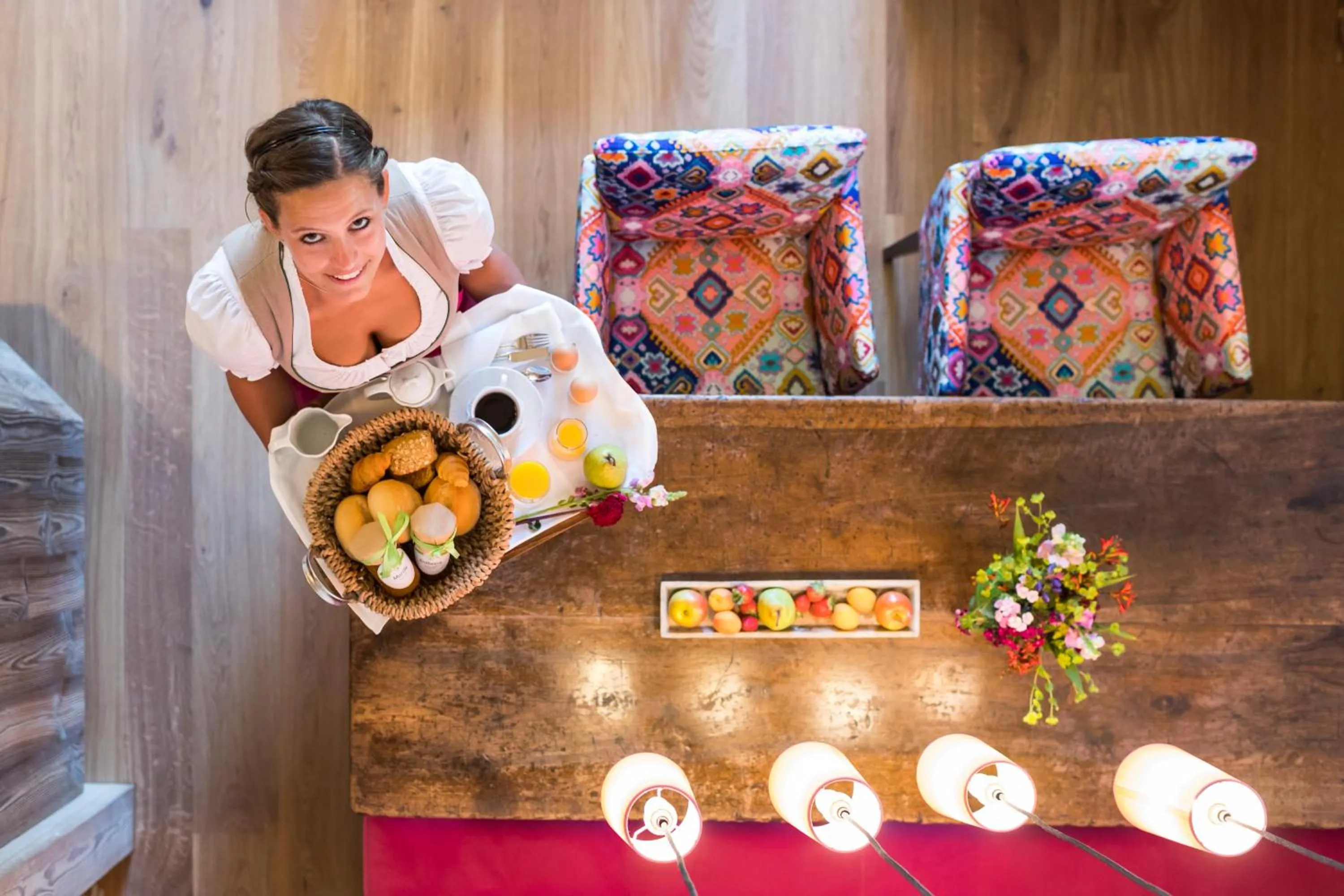 Breakfast in Relais & Châteaux Gut Steinbach Hotel Chalets SPA