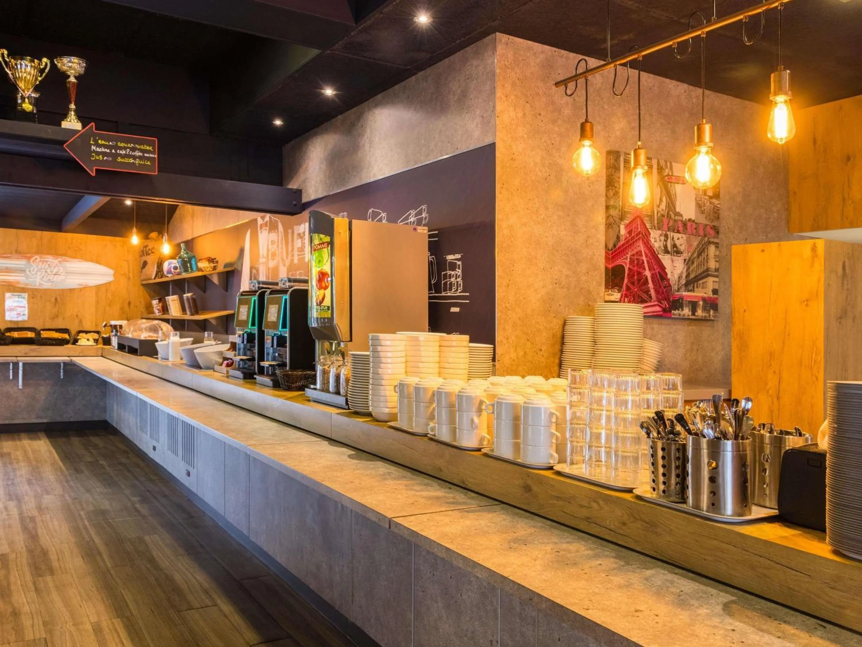 Breakfast in ibis budget Issy Les Moulineaux Paris Ouest