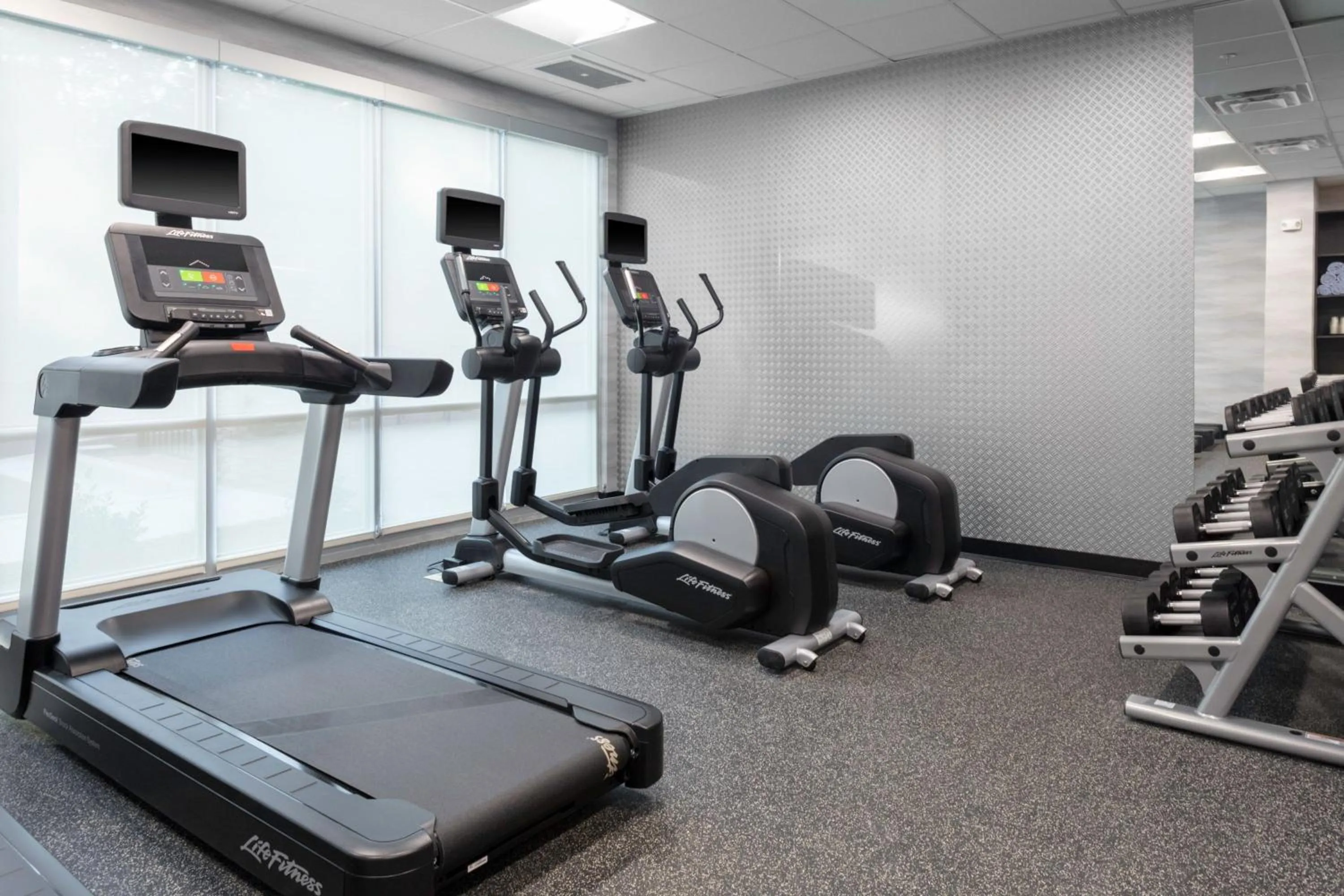 Fitness centre/facilities in Fairfield Inn & Suites by Marriott Atlanta Marietta