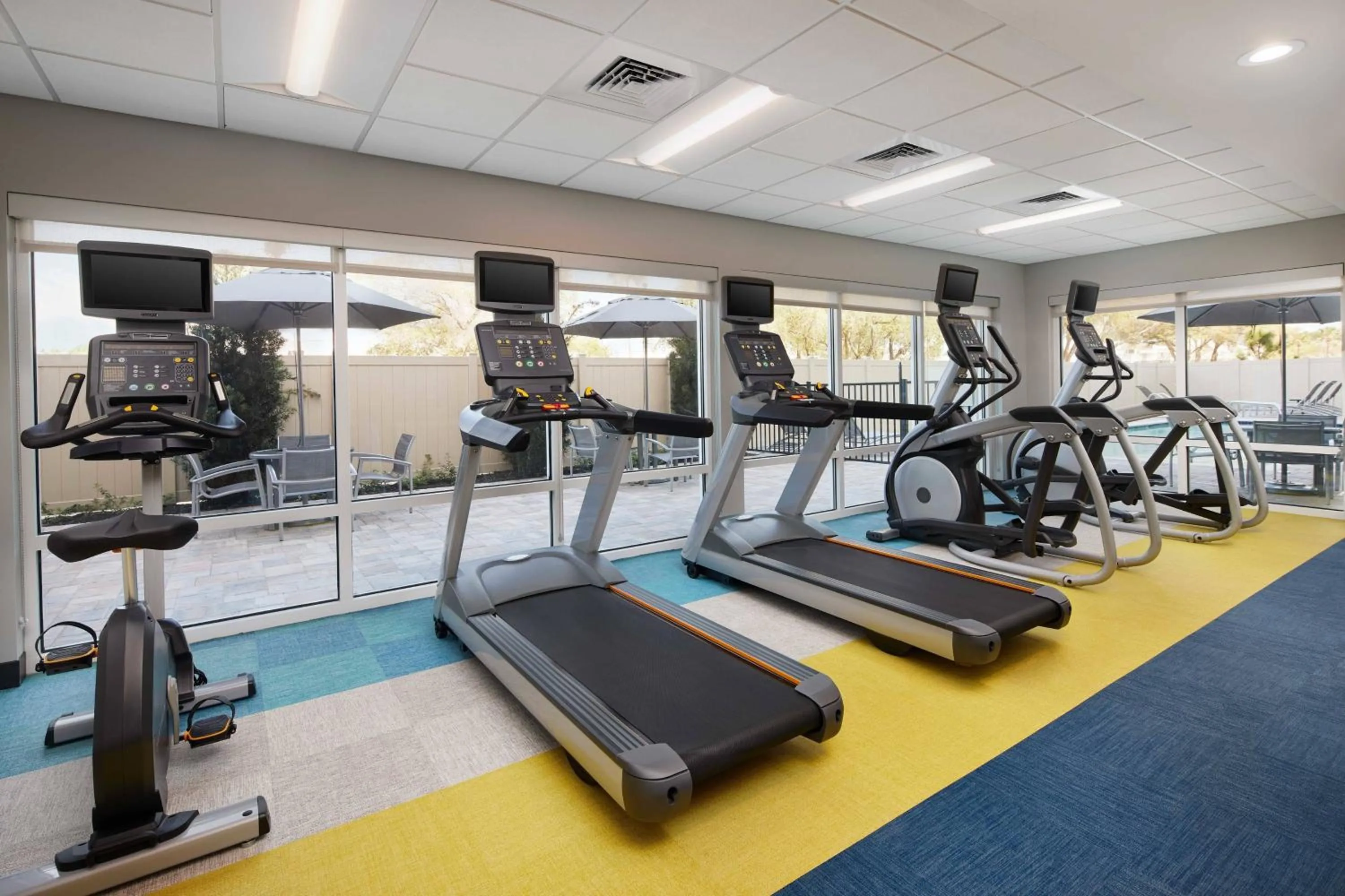 Fitness centre/facilities in TownePlace Suites by Marriott Tampa Casino Area