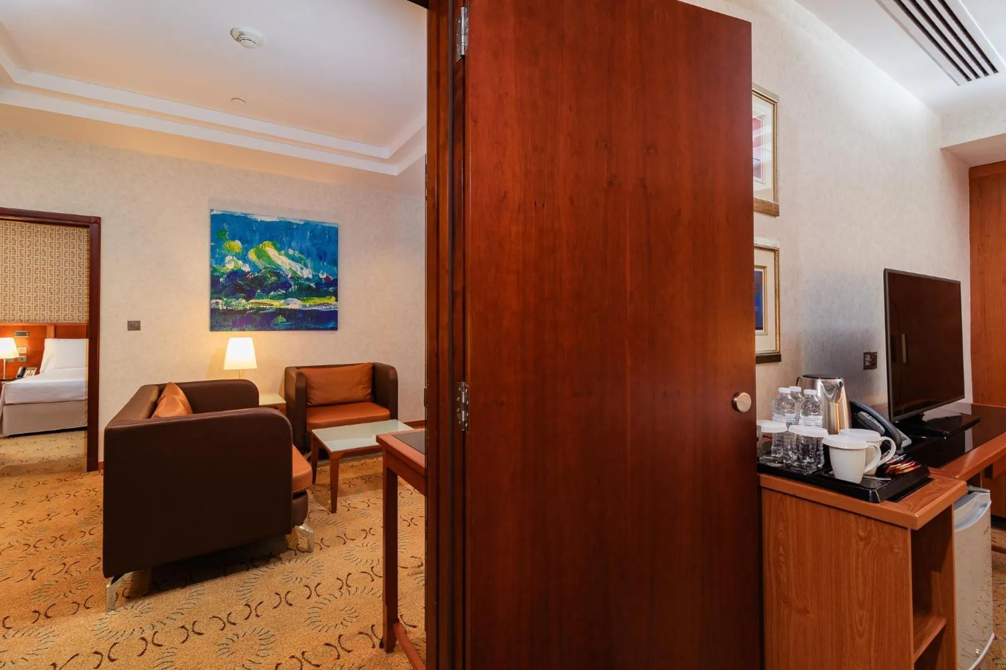 Photo of the whole room, Bed in Holiday Inn - Suites Kuwait Salmiya by IHG