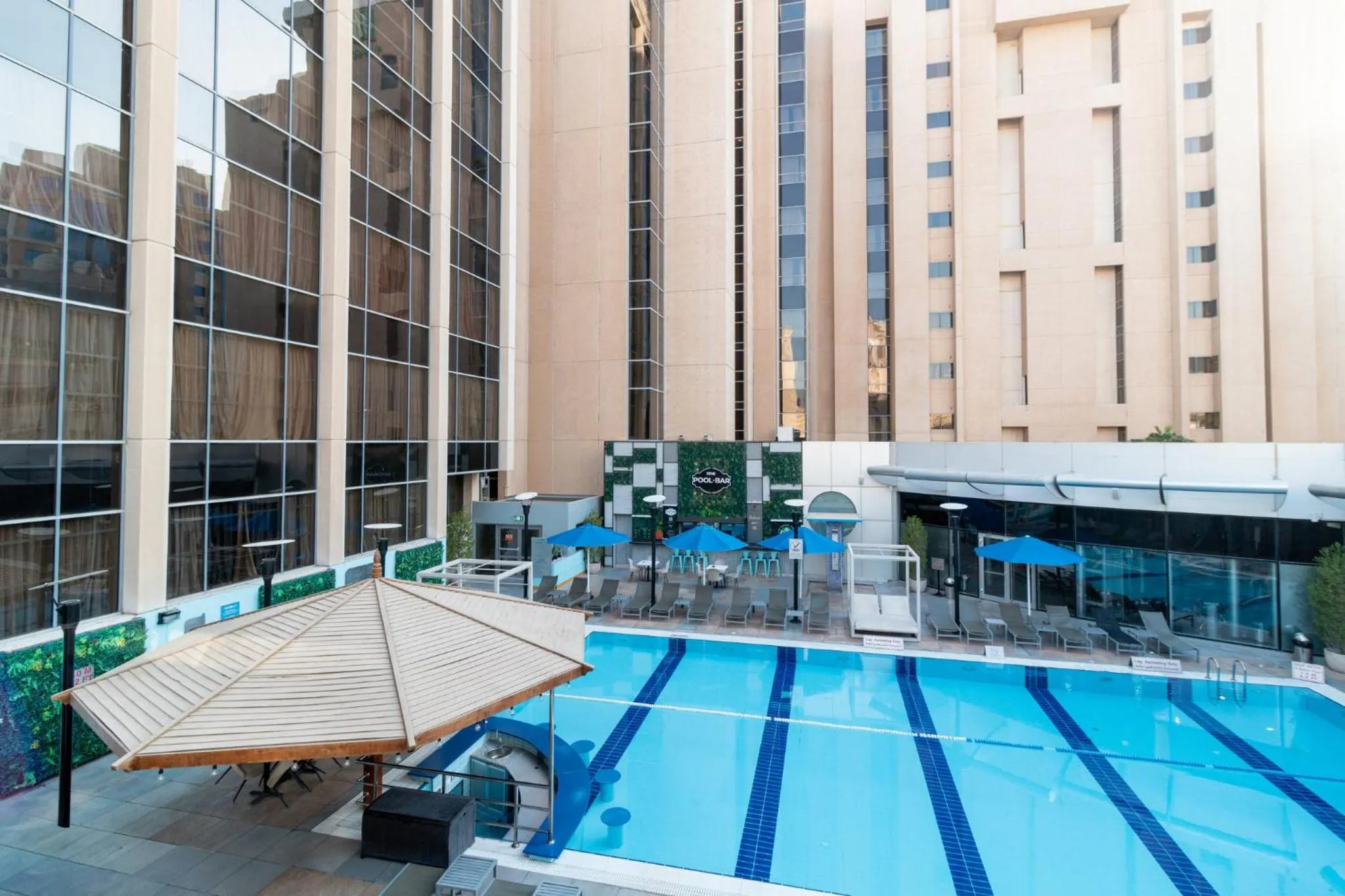 Swimming pool in Holiday Inn - Suites Kuwait Salmiya by IHG