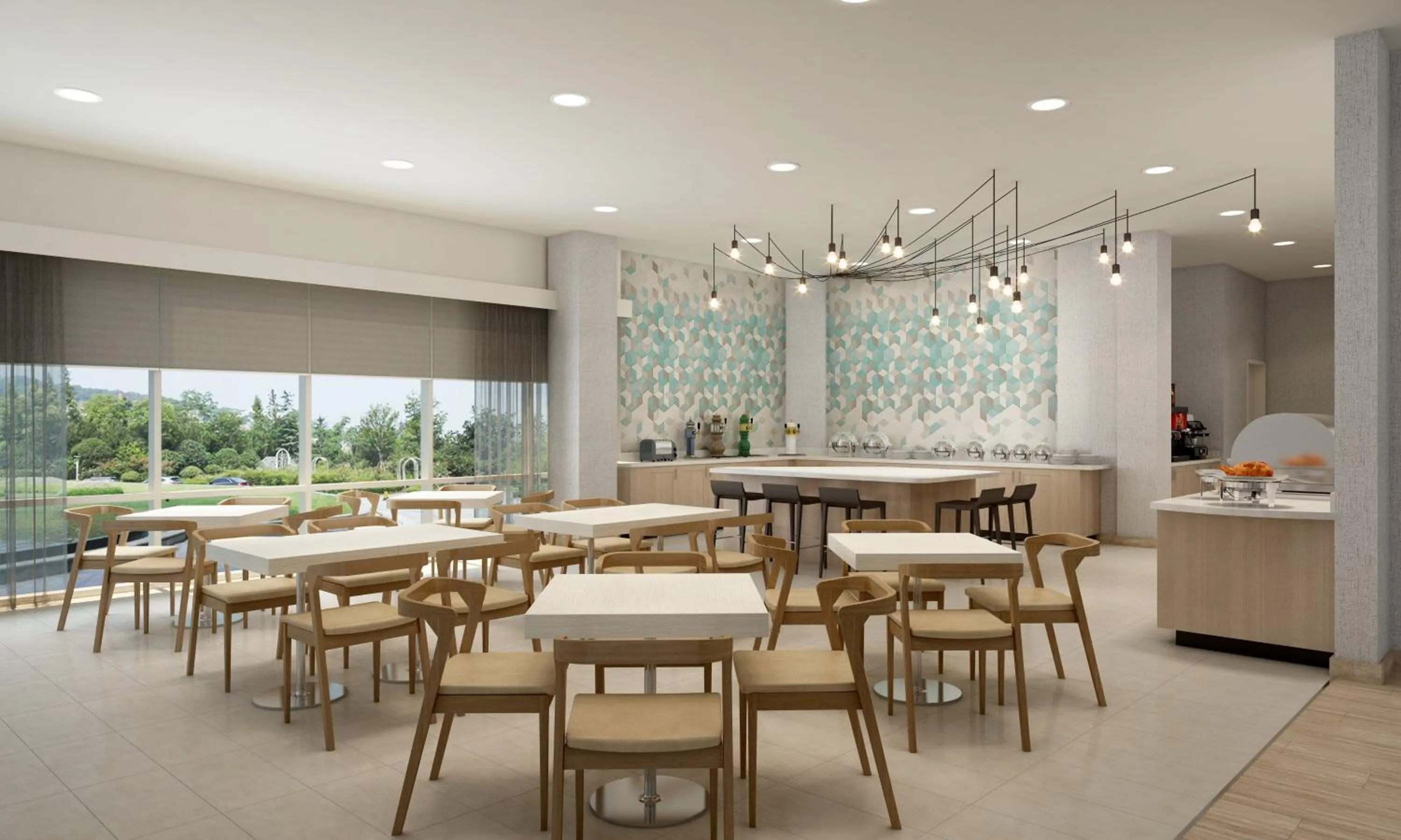 Breakfast in Staybridge Suites - Long Beach Airport by IHG