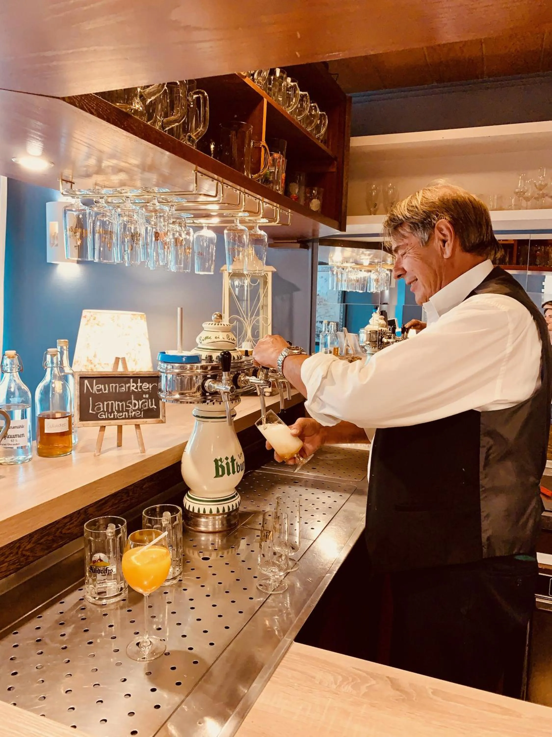 Food and drinks in Hotel Restaurant Molitor