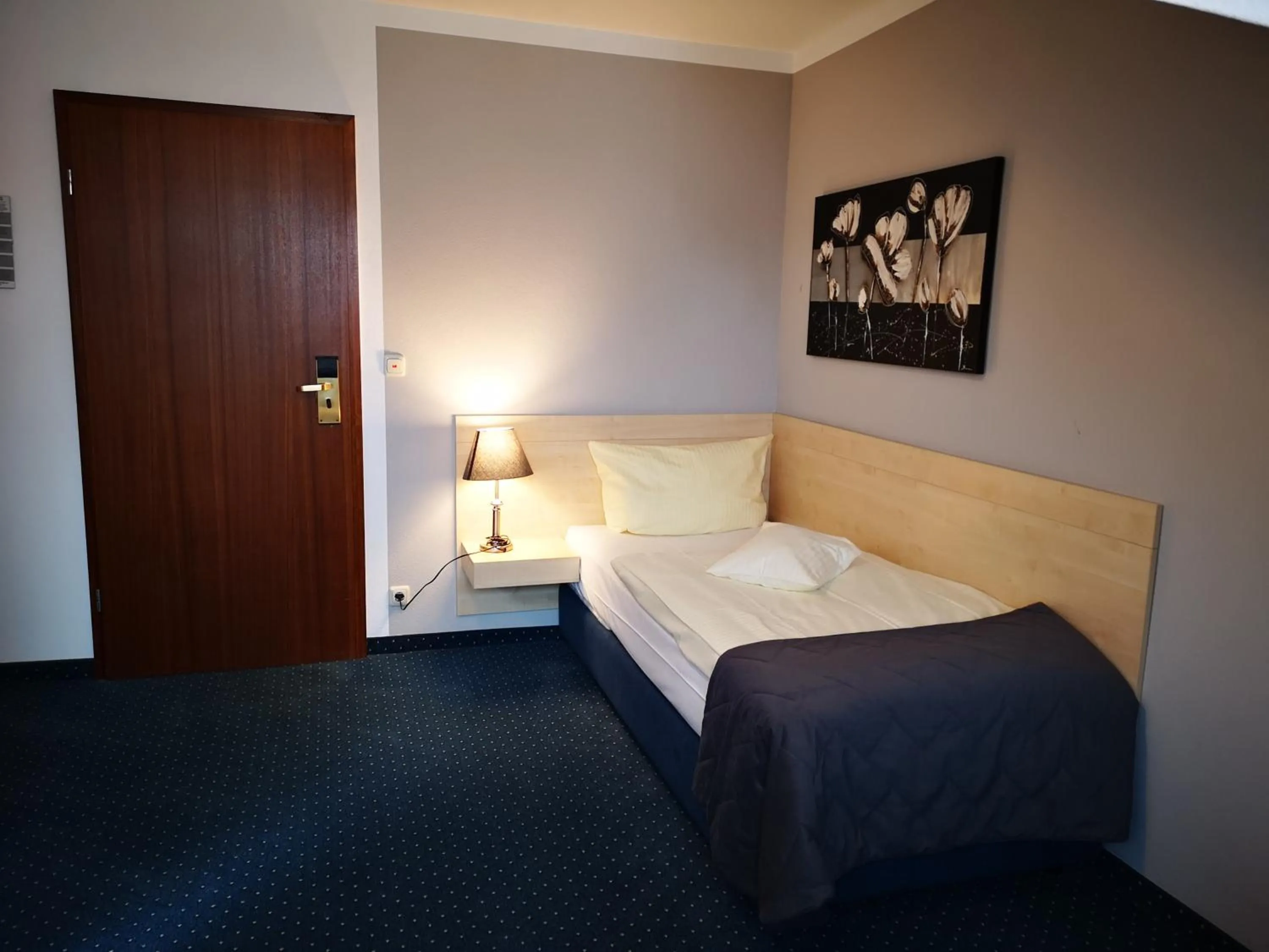 Bed in Hotel Restaurant Molitor