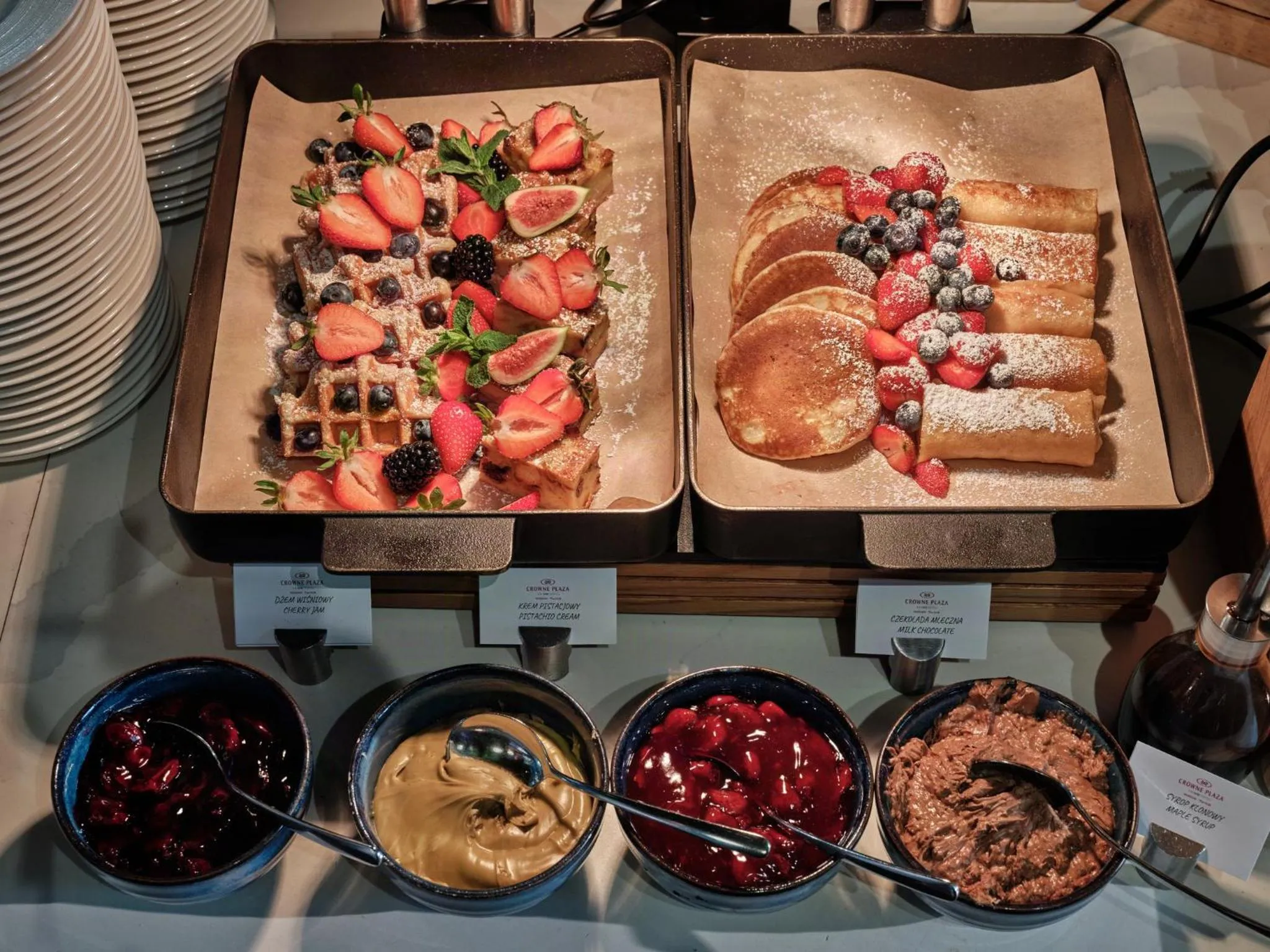 Breakfast in Crowne Plaza - Warsaw - The HUB by IHG