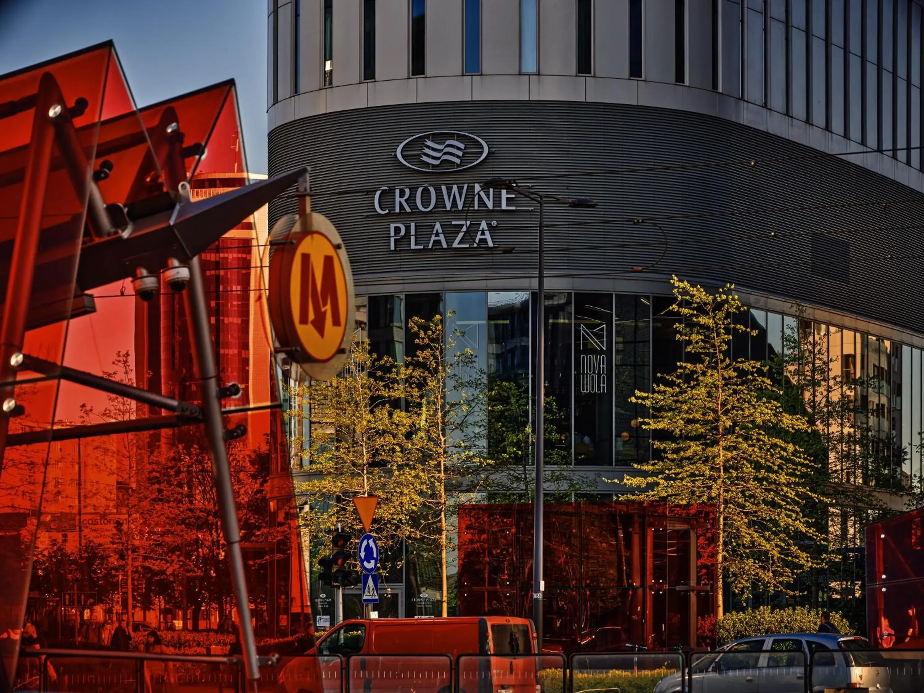 Property building in Crowne Plaza - Warsaw - The HUB by IHG Property building in Crowne Plaza - Warsaw - The HUB by IHG