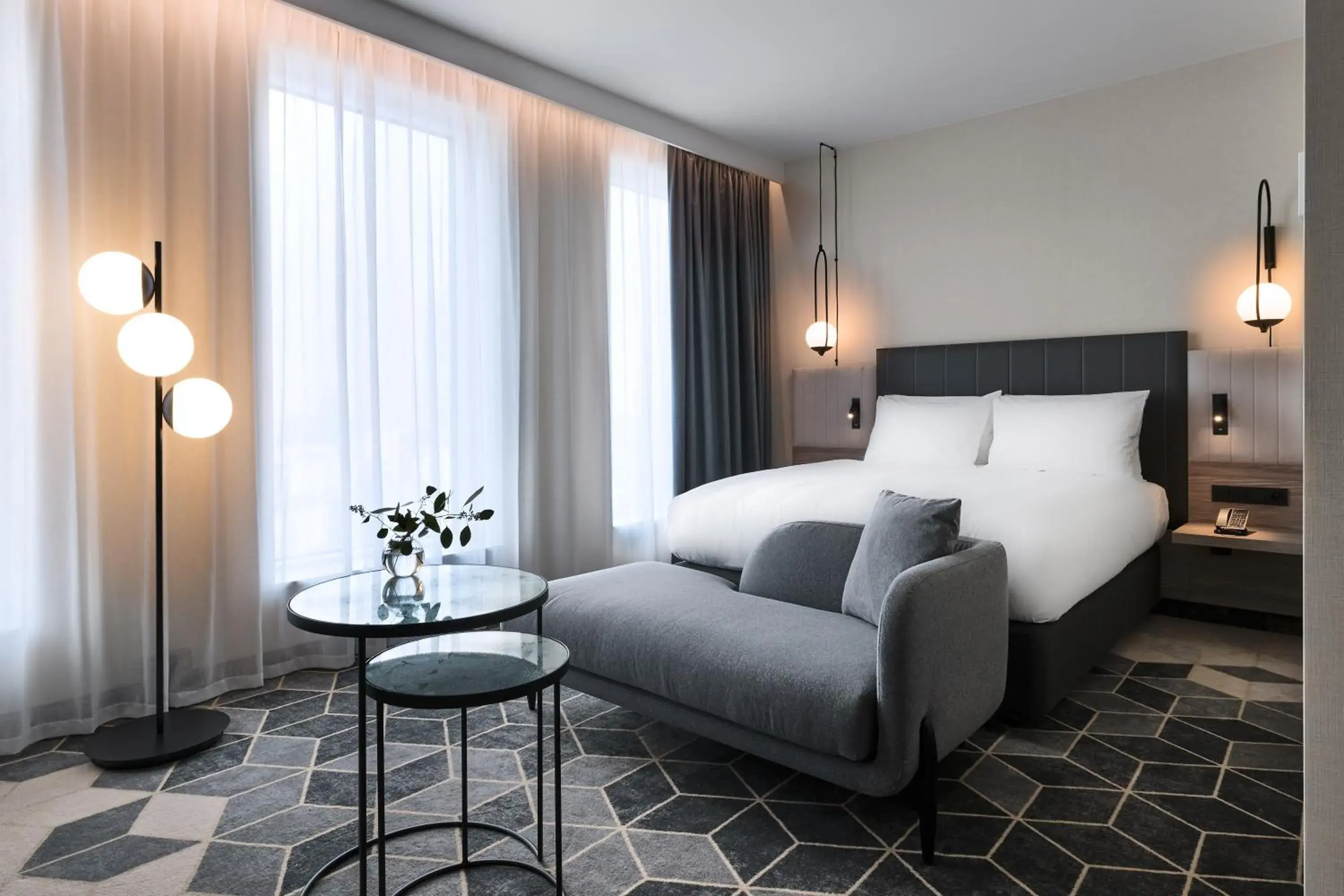Photo of the whole room, Bed in Crowne Plaza - Warsaw - The HUB by IHG Photo of the whole room, Bed in Crowne Plaza - Warsaw - The HUB by IHG