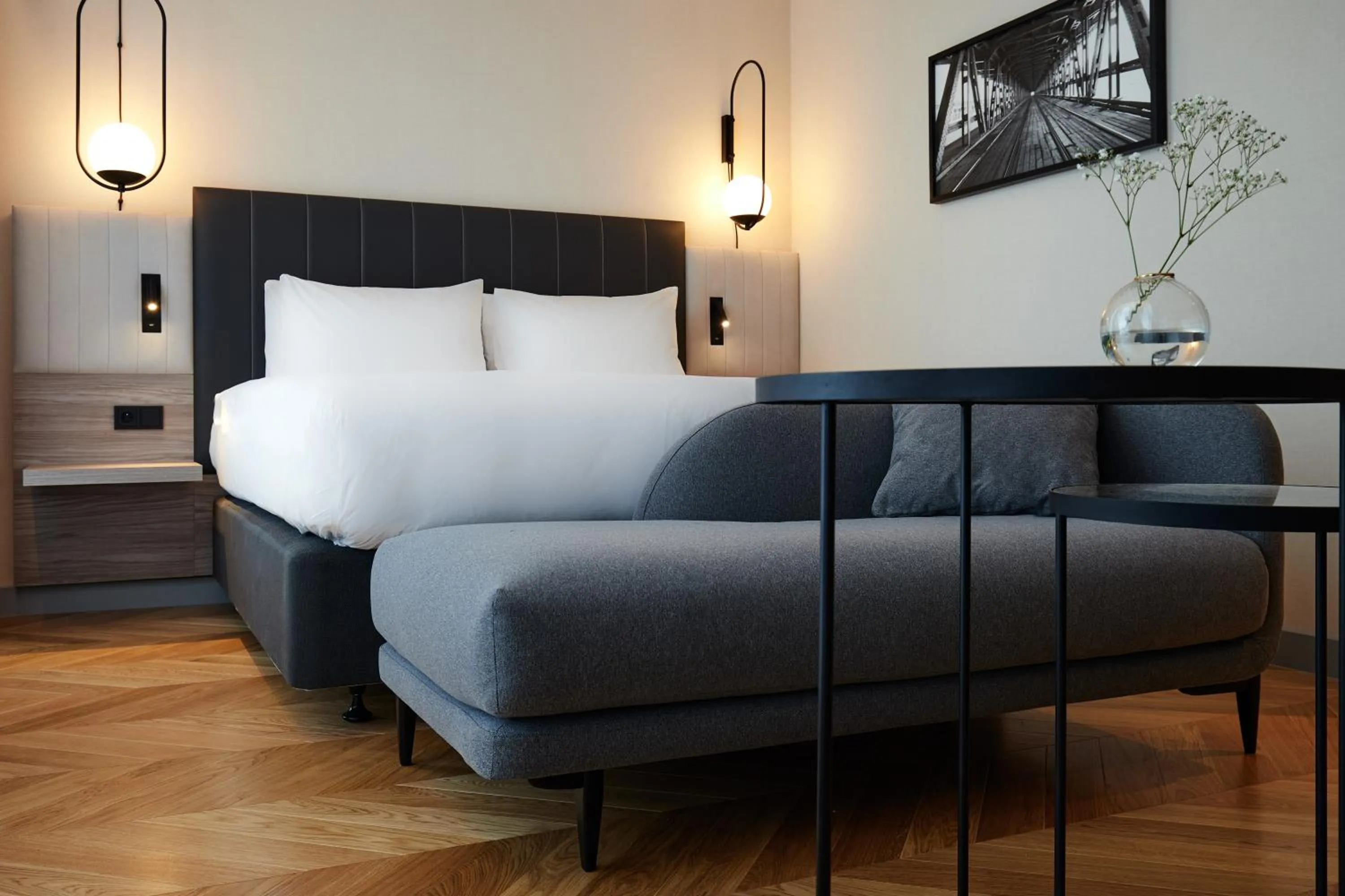 Bed in Crowne Plaza - Warsaw - The HUB by IHG
