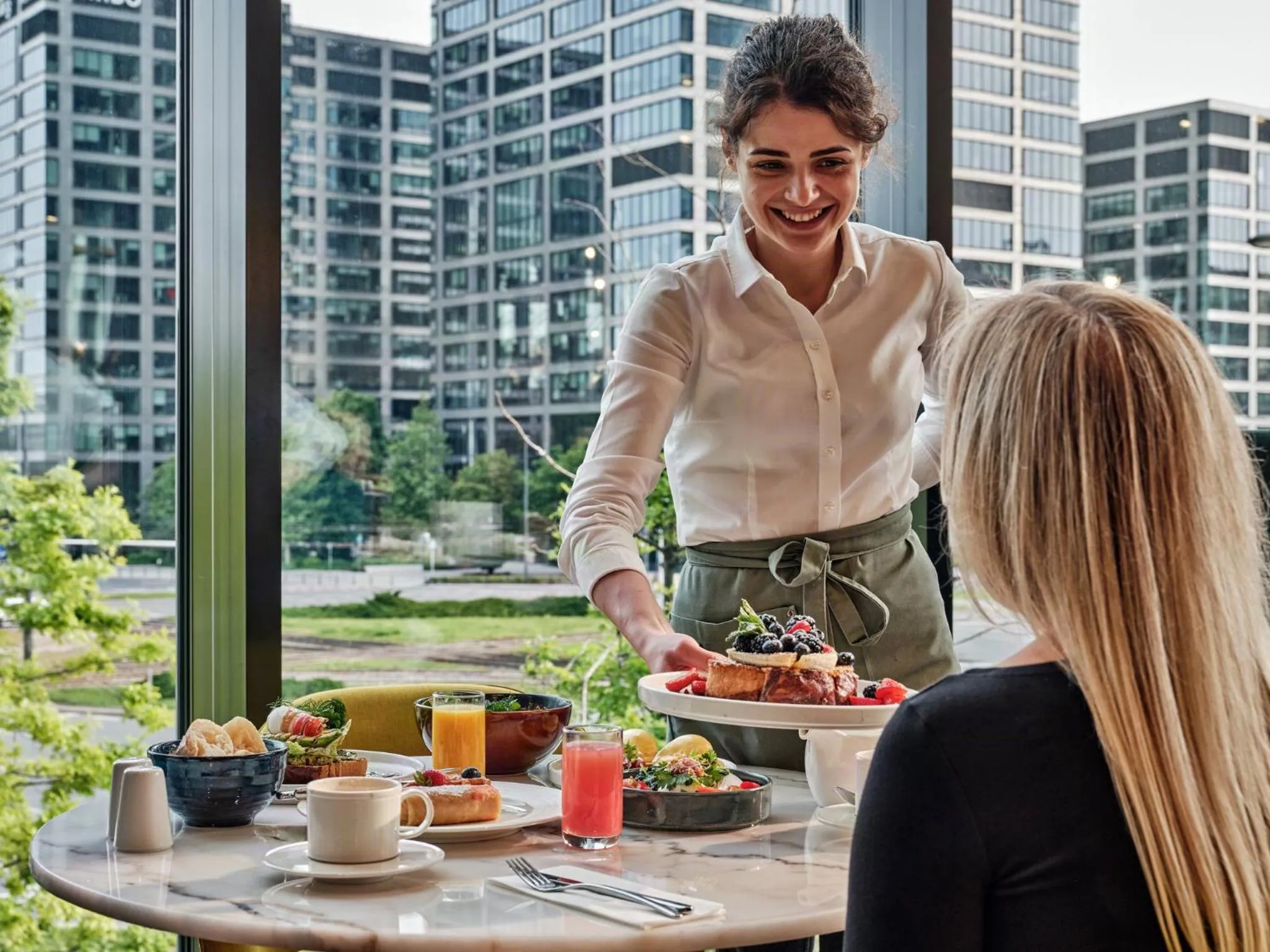 Breakfast in Crowne Plaza - Warsaw - The HUB by IHG