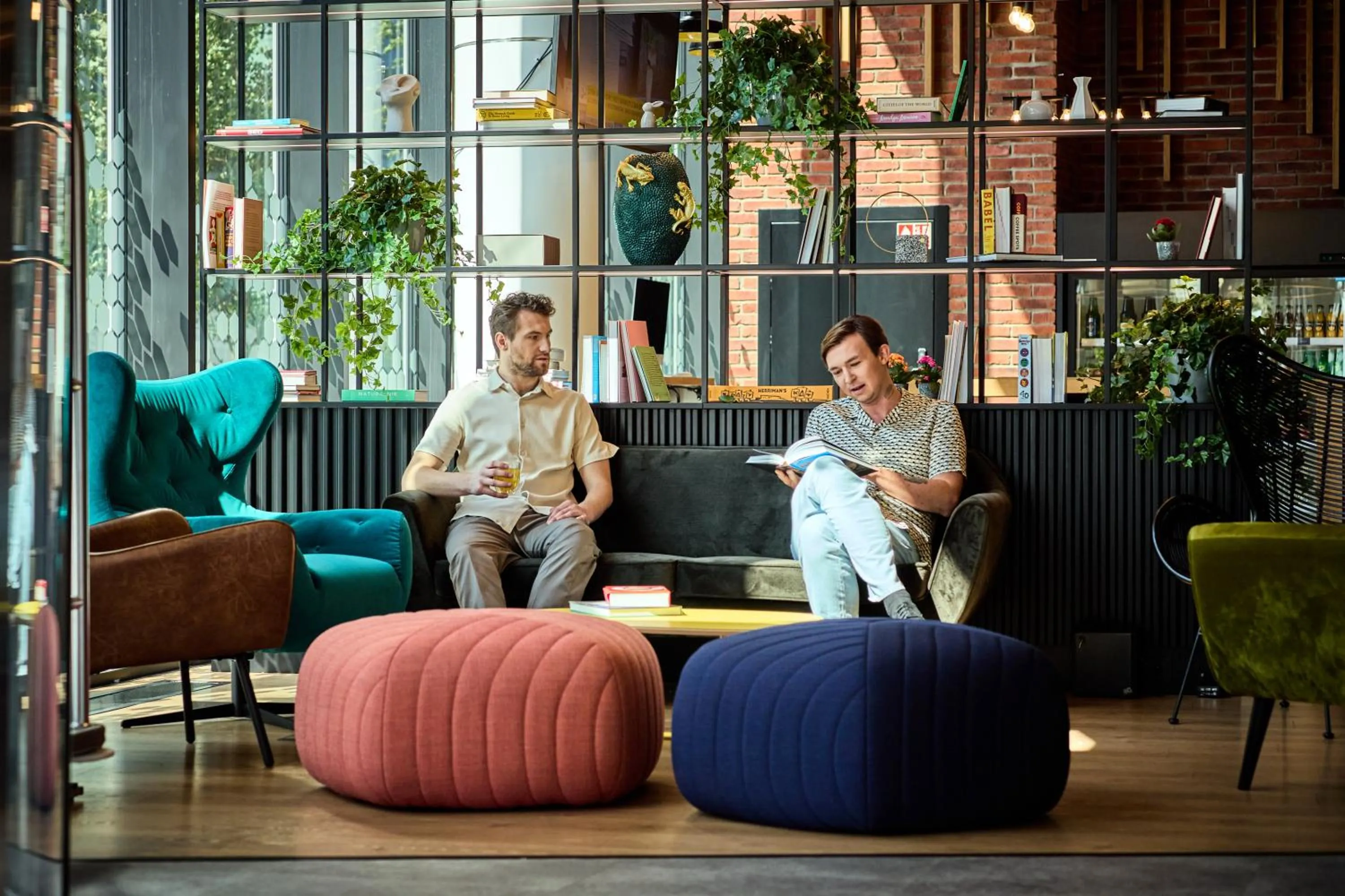 Lobby or reception in Holiday Inn Express - Warsaw - The HUB by IHG