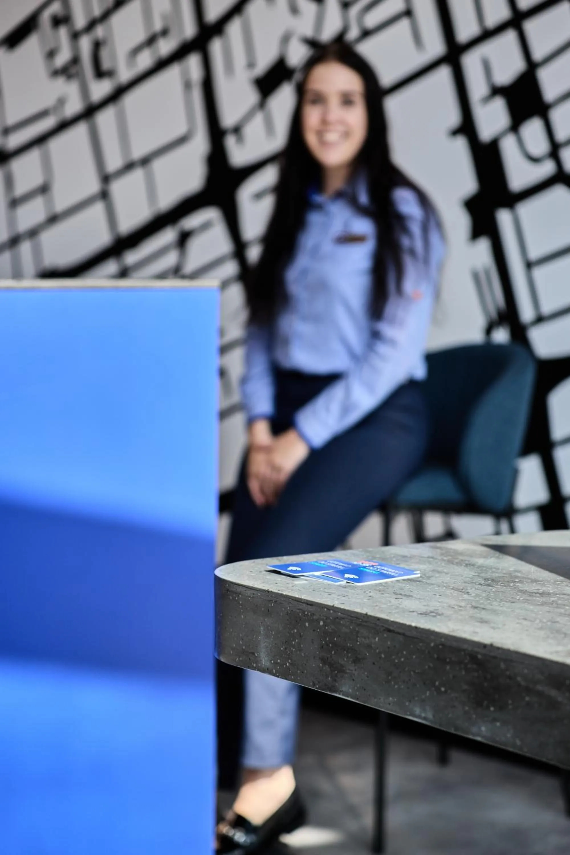 Lobby or reception in Holiday Inn Express - Warsaw - The HUB by IHG