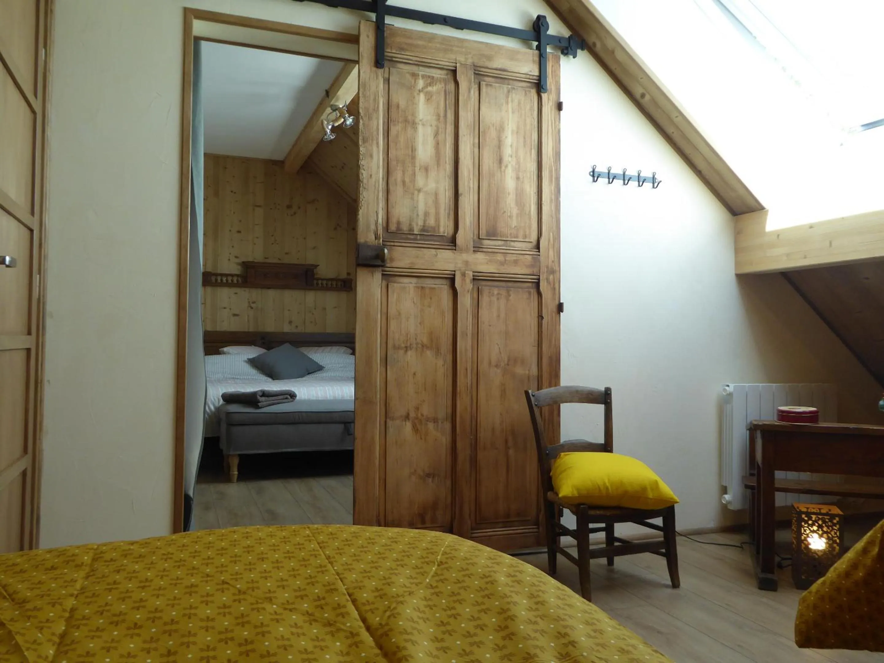 Bedroom, Bed in Ferme de la grande Moucherolle