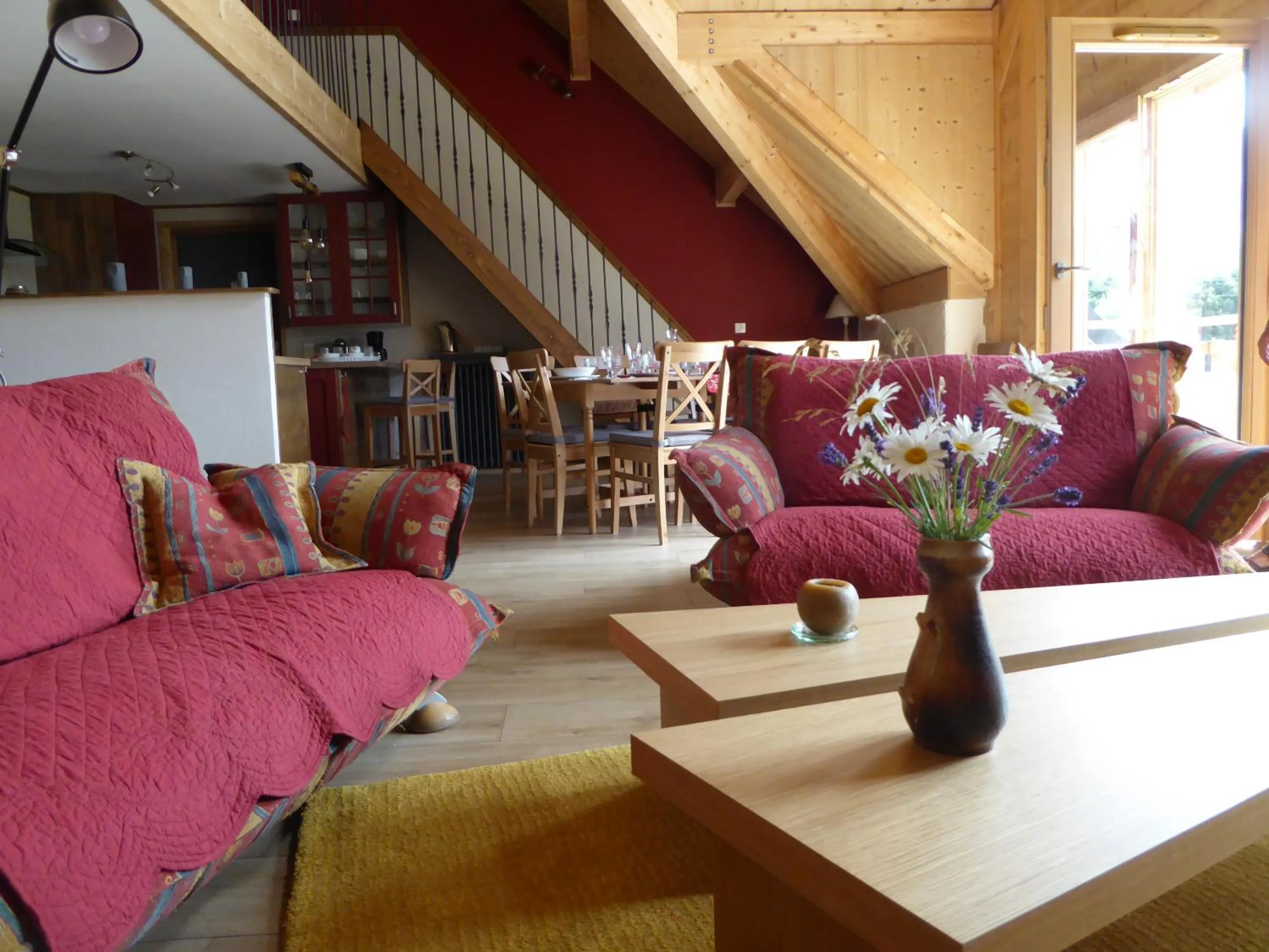 Living room in Ferme de la grande Moucherolle