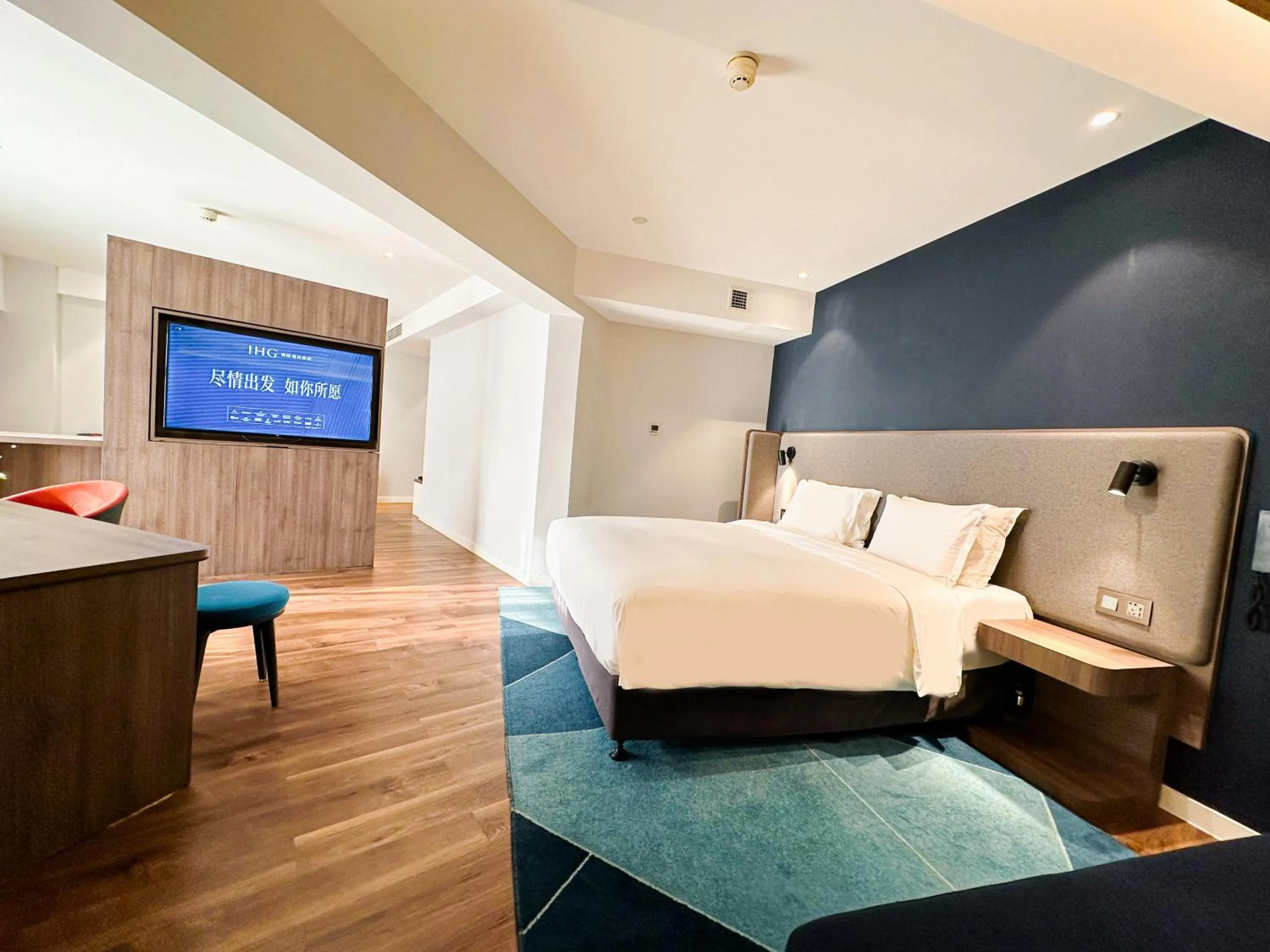 Bed in Holiday Inn Express Tianjin Airport East by IHG