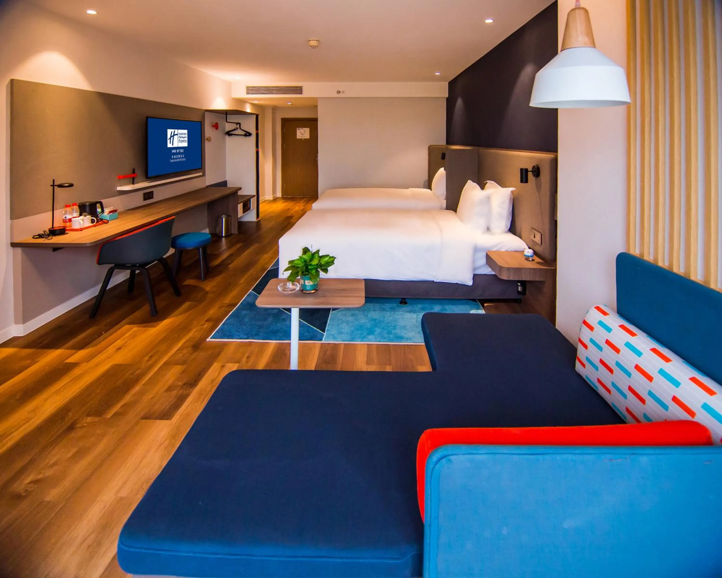 Bed in Holiday Inn Express Tianjin Airport East by IHG