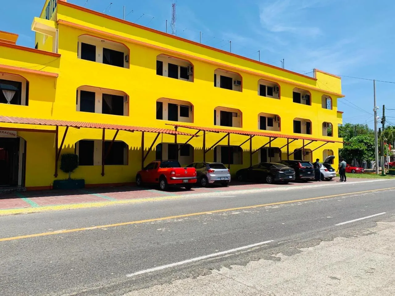 Facade/entrance in Hotel Sociedad y Maristas