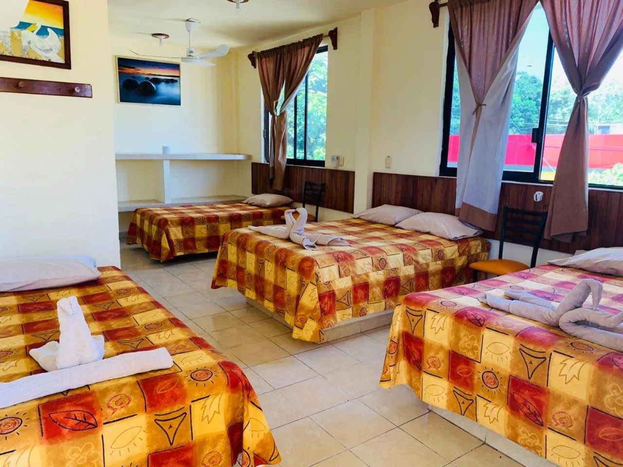Bed in Hotel Sociedad y Maristas