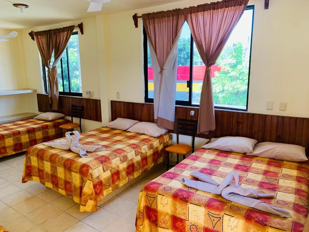 Bed in Hotel Sociedad y Maristas