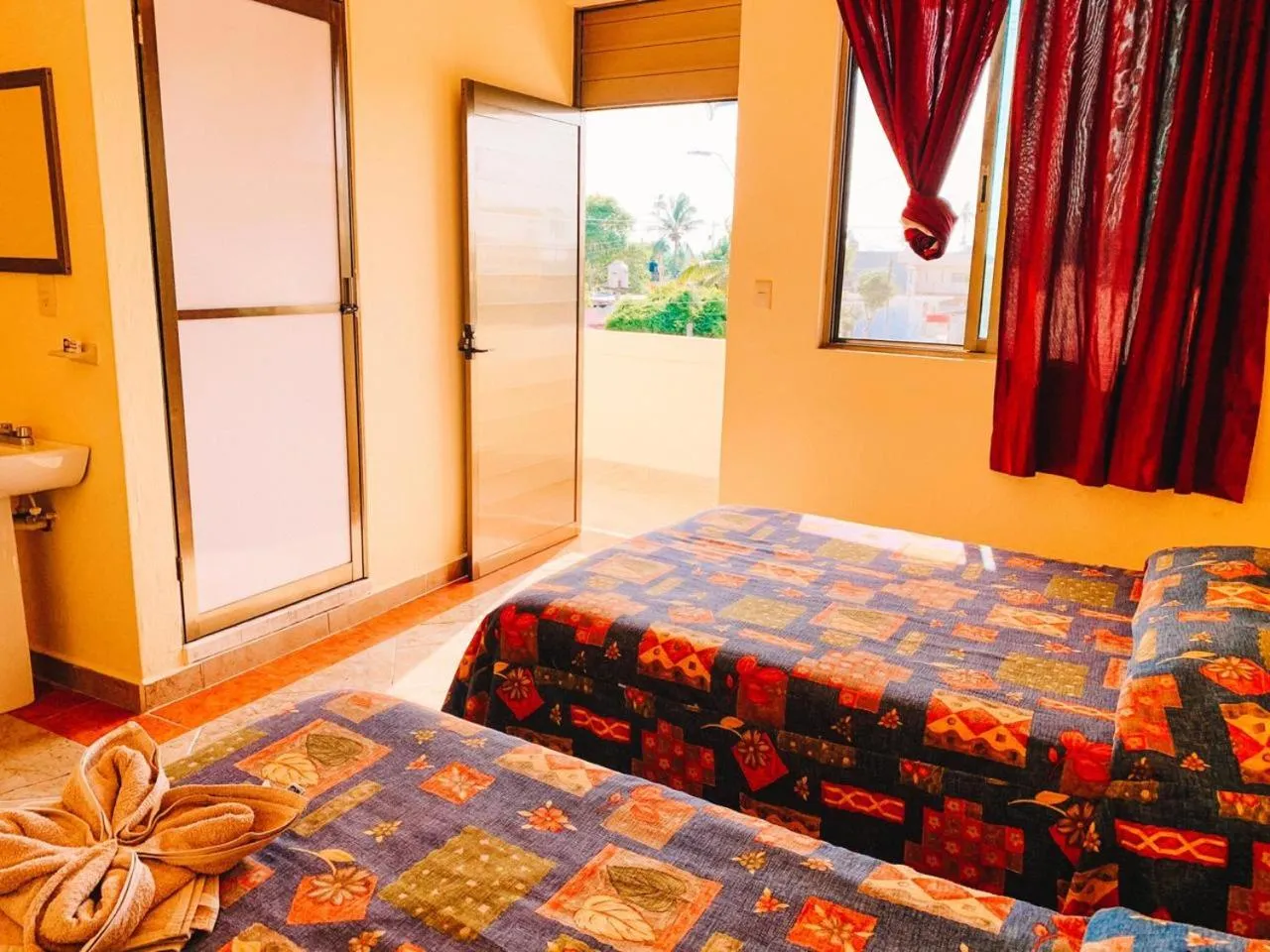 Bed in Hotel Sociedad y Maristas