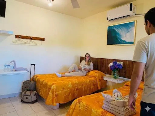 Bed in Hotel Sociedad y Maristas