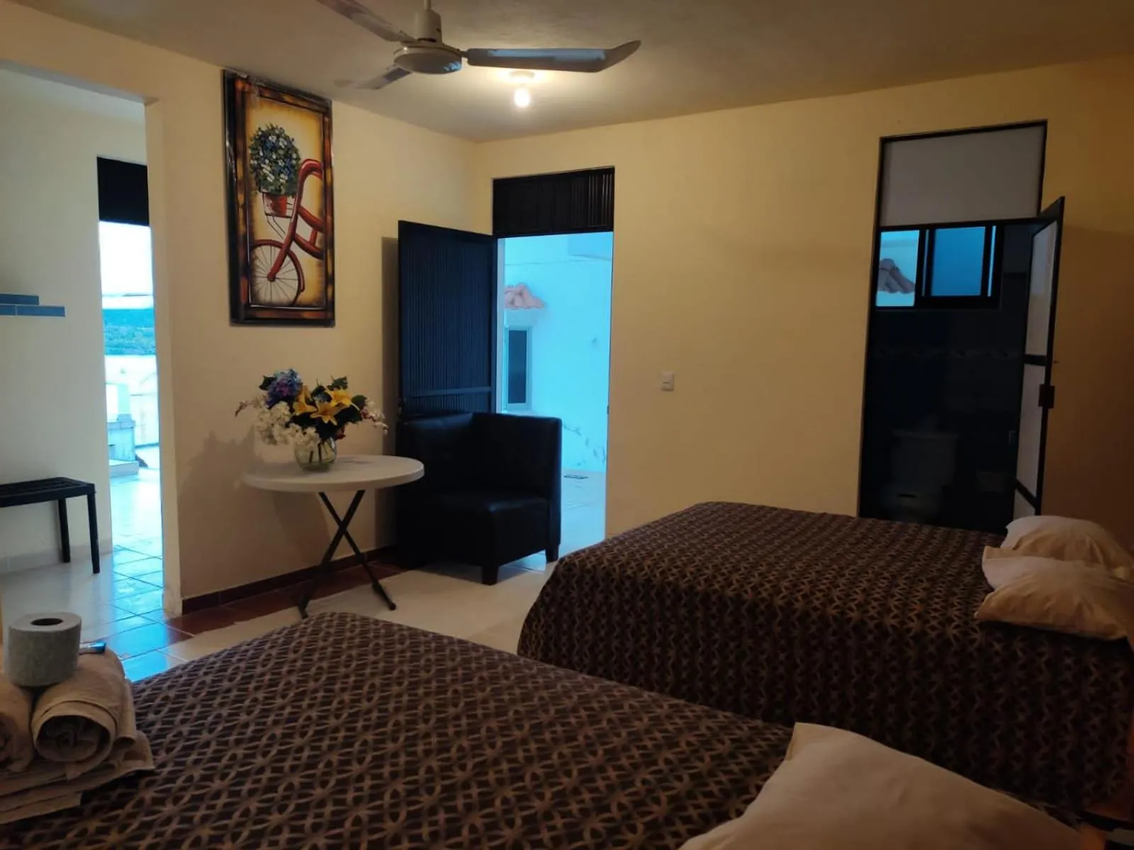 Bed in Hotel Sociedad y Maristas