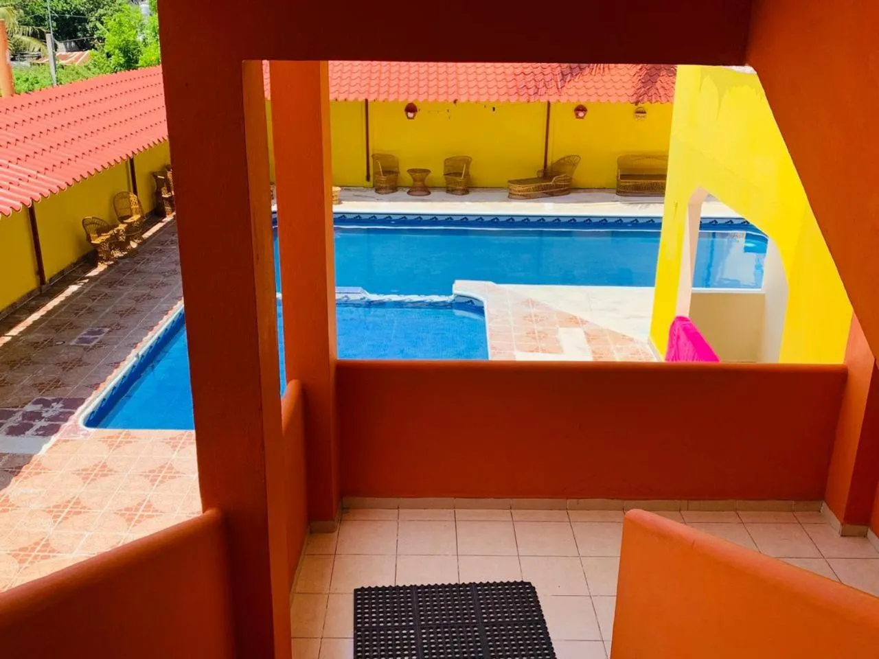 Swimming pool in Hotel Sociedad y Maristas
