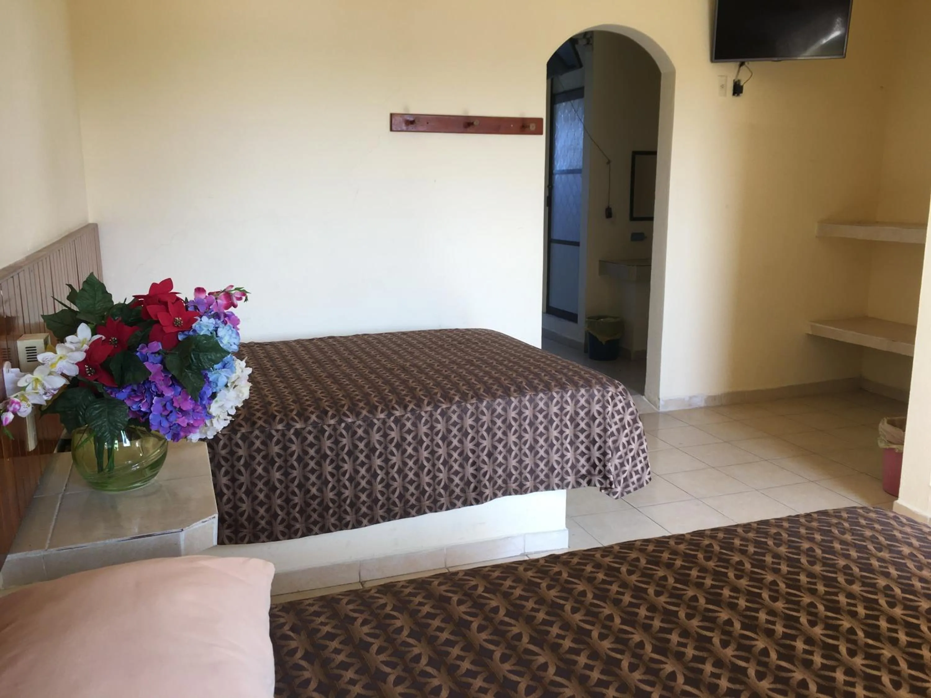 Bed in Hotel Sociedad y Maristas