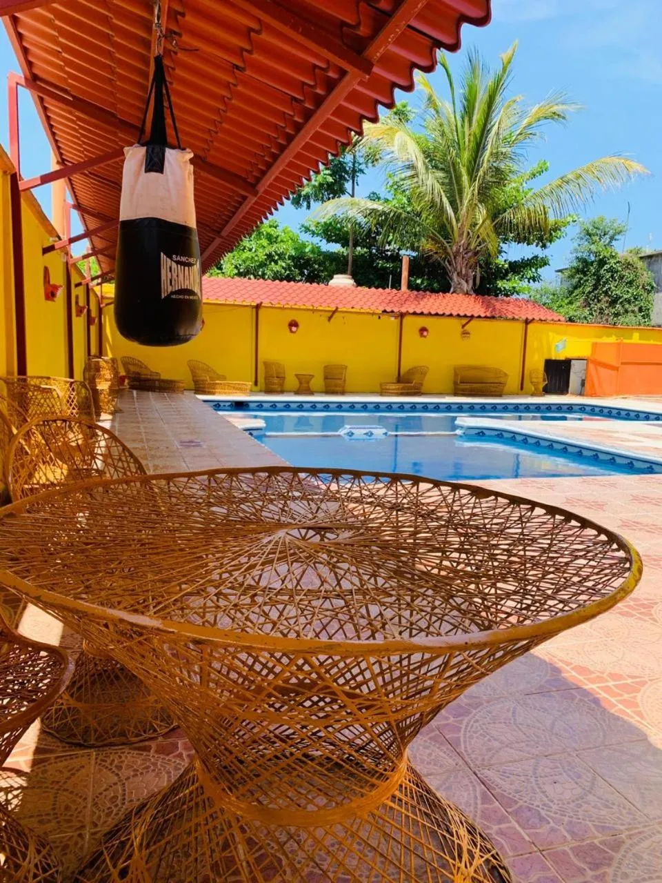 Swimming pool in Hotel Sociedad y Maristas