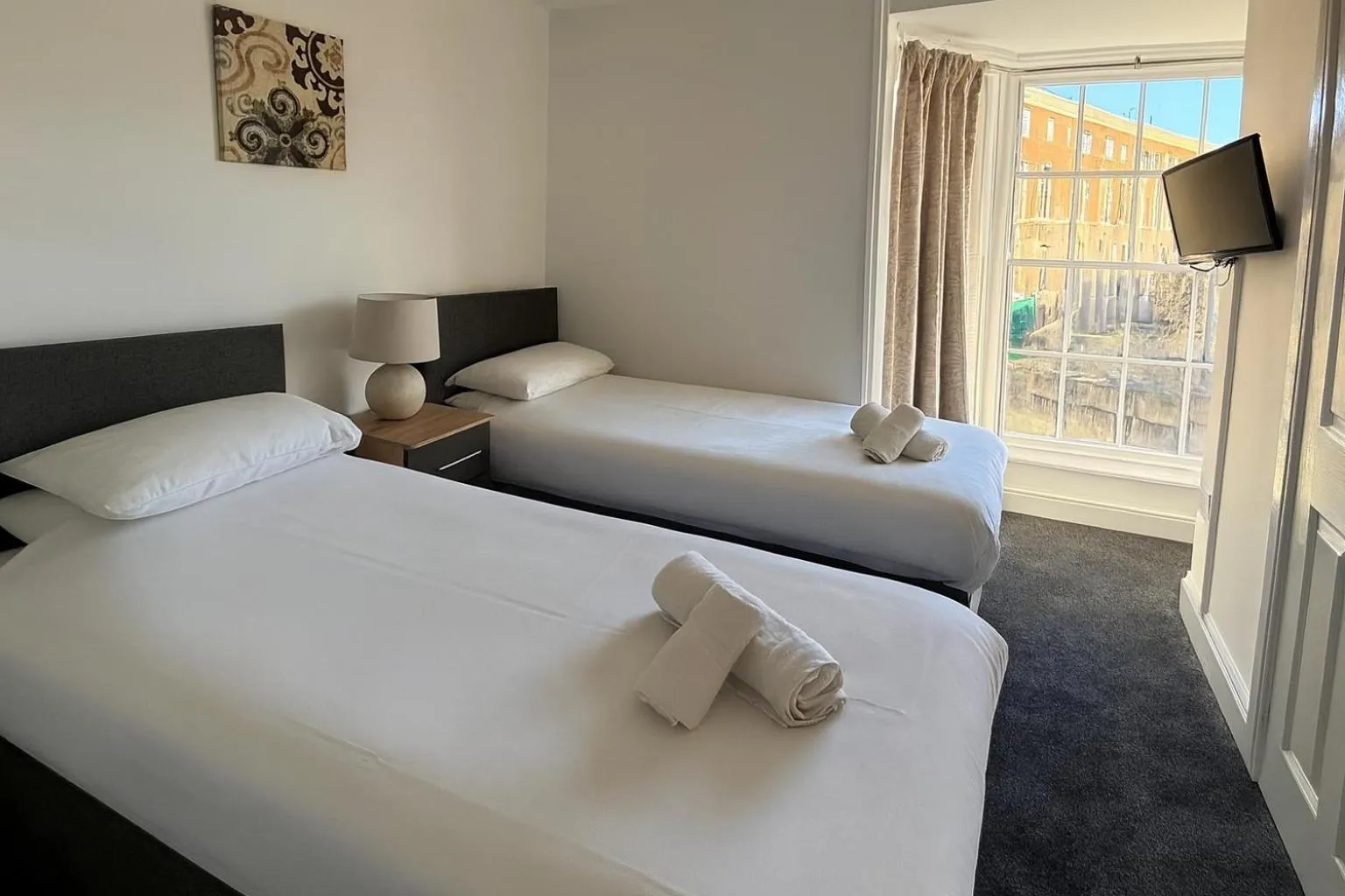 Bedroom, Bed in The Brunswick Hotel