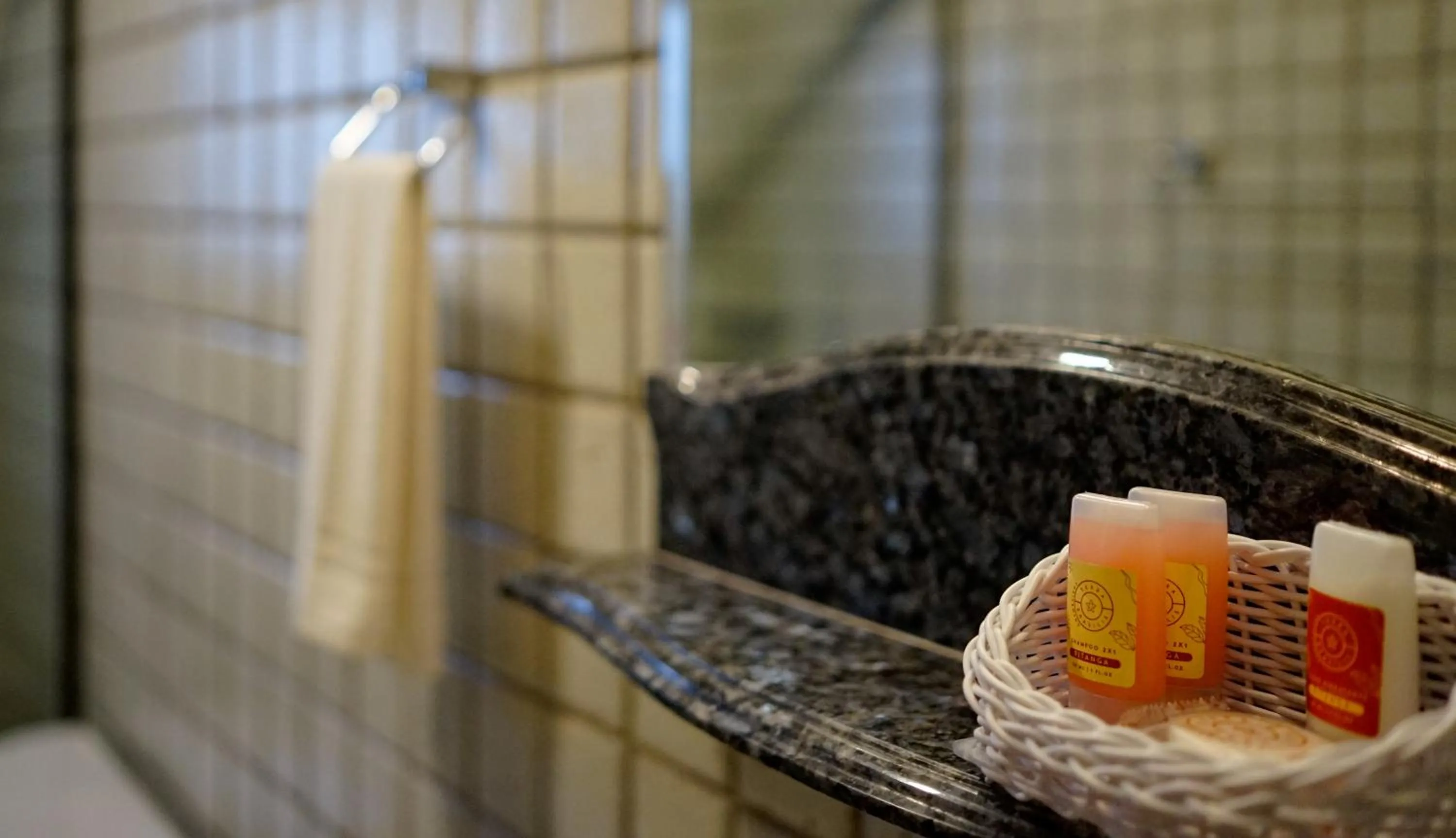Bathroom in Campos Hotel do Sol