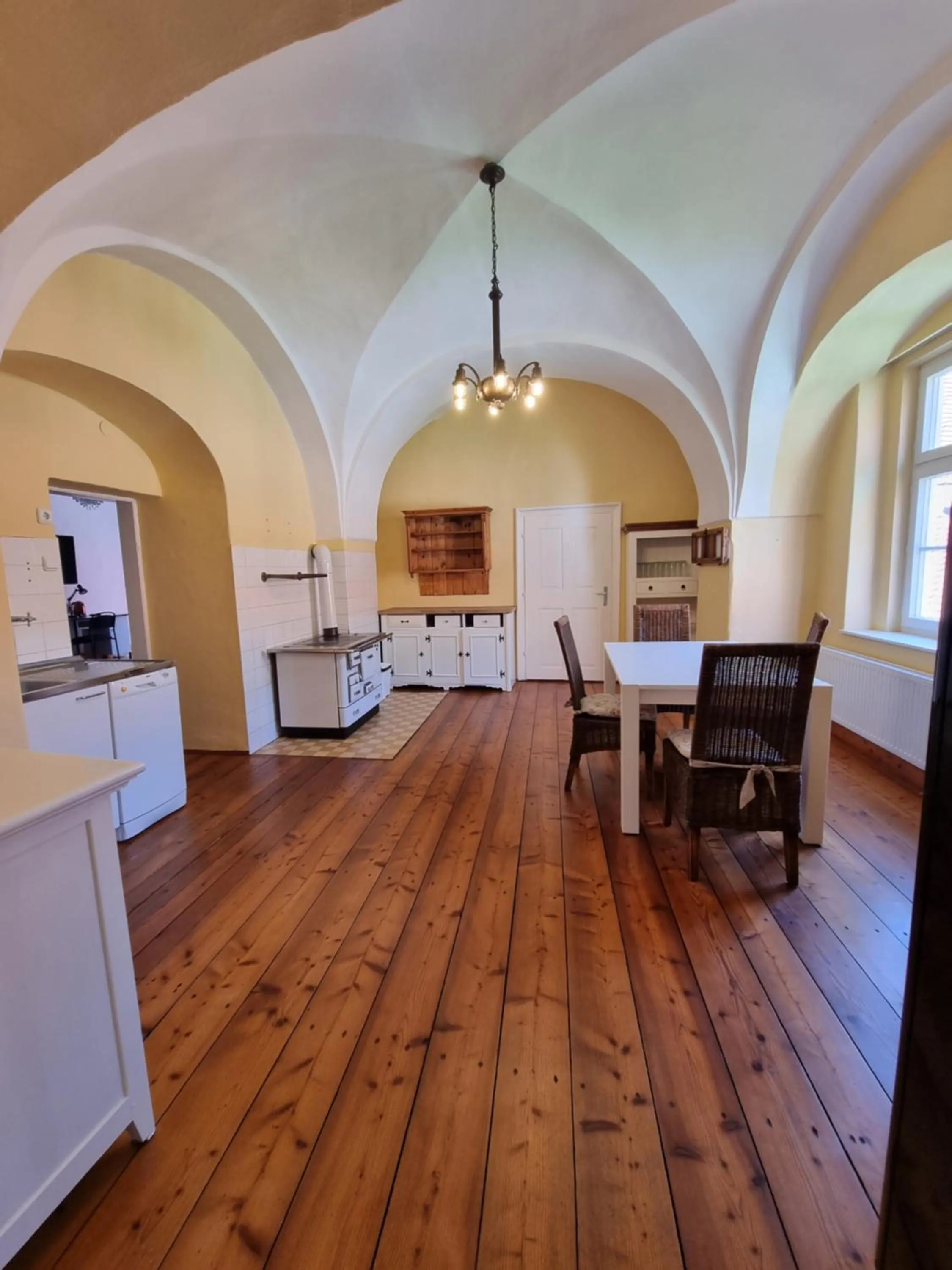 Dining area in Hotel im Stift Neuberg