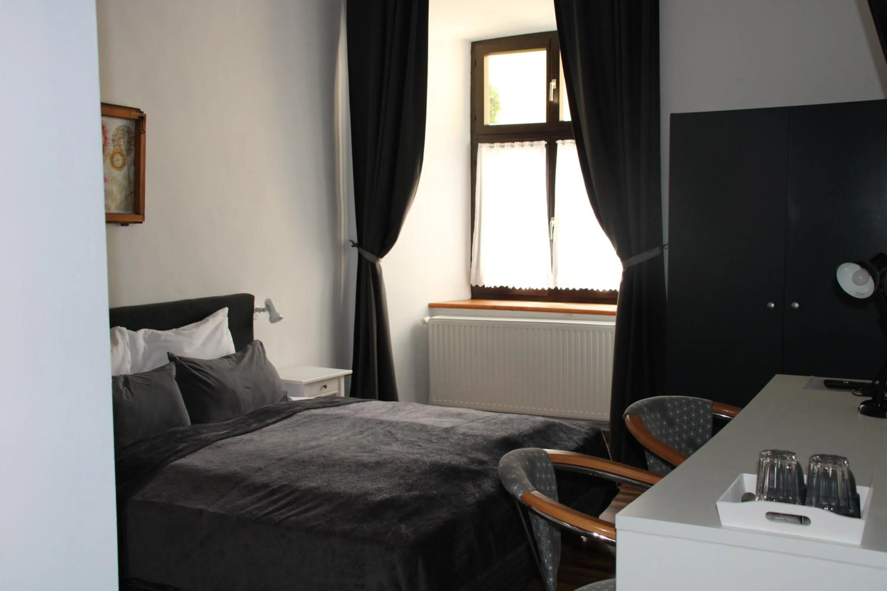 Bed in Hotel im Stift Neuberg