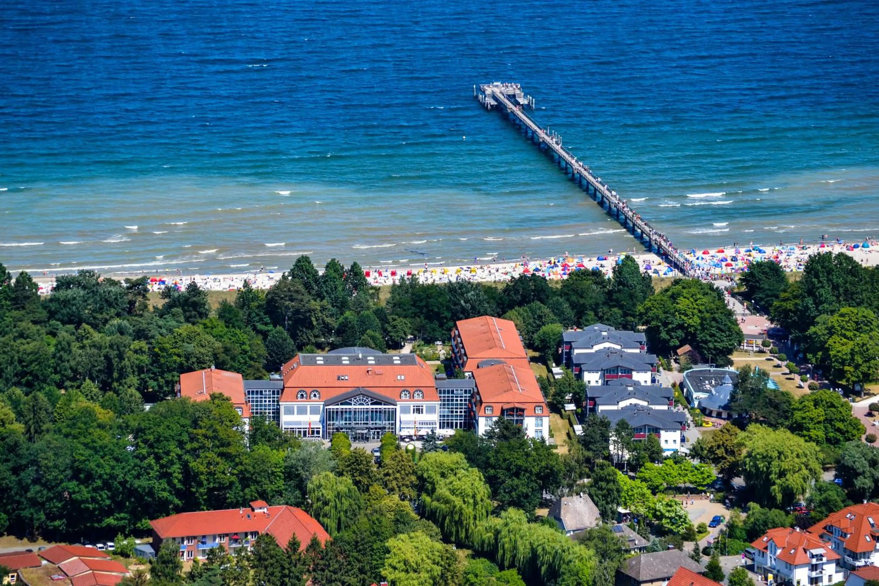 Bird's eye view in Seehotel Grossherzog von Mecklenburg