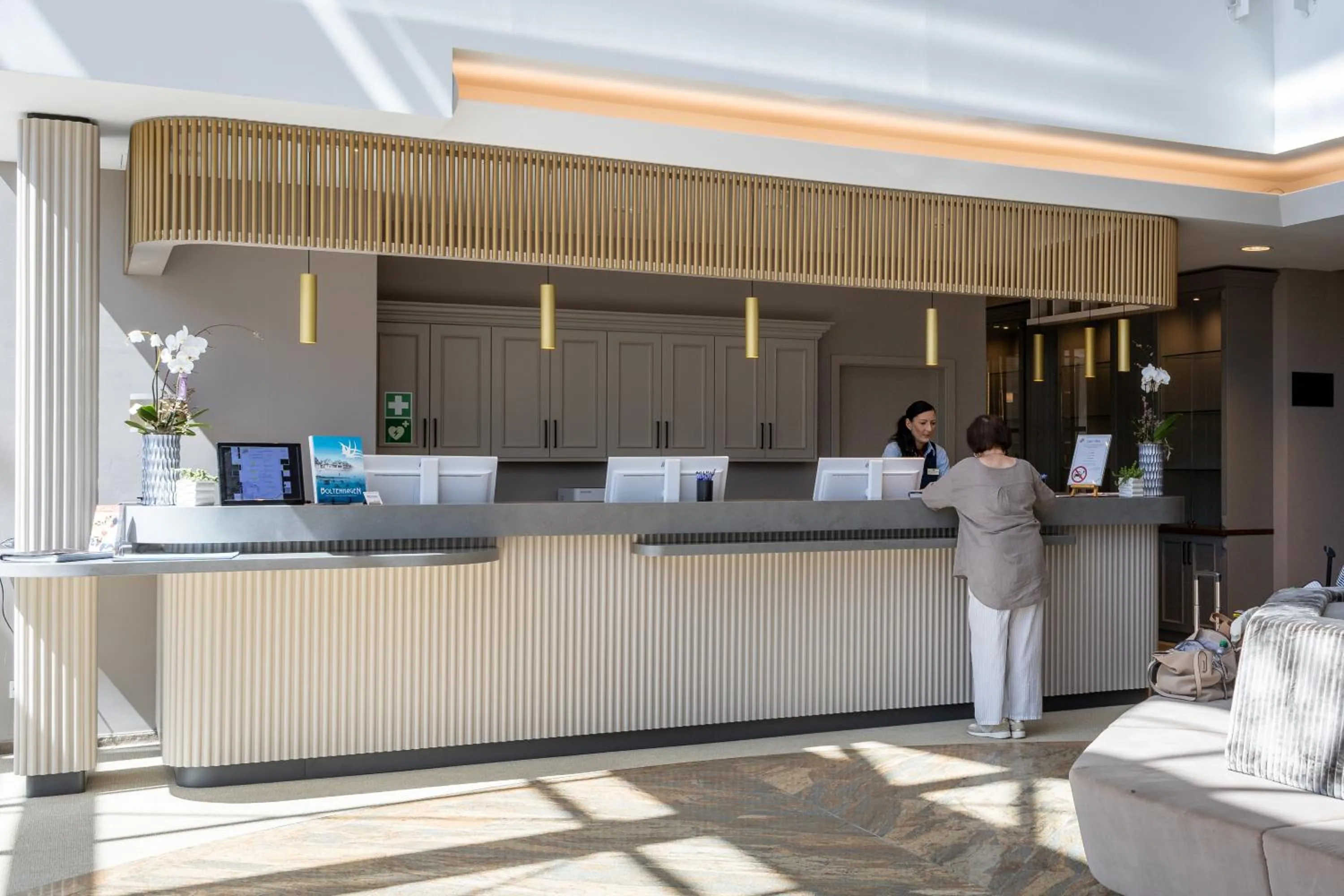 Lobby or reception in Seehotel Grossherzog von Mecklenburg