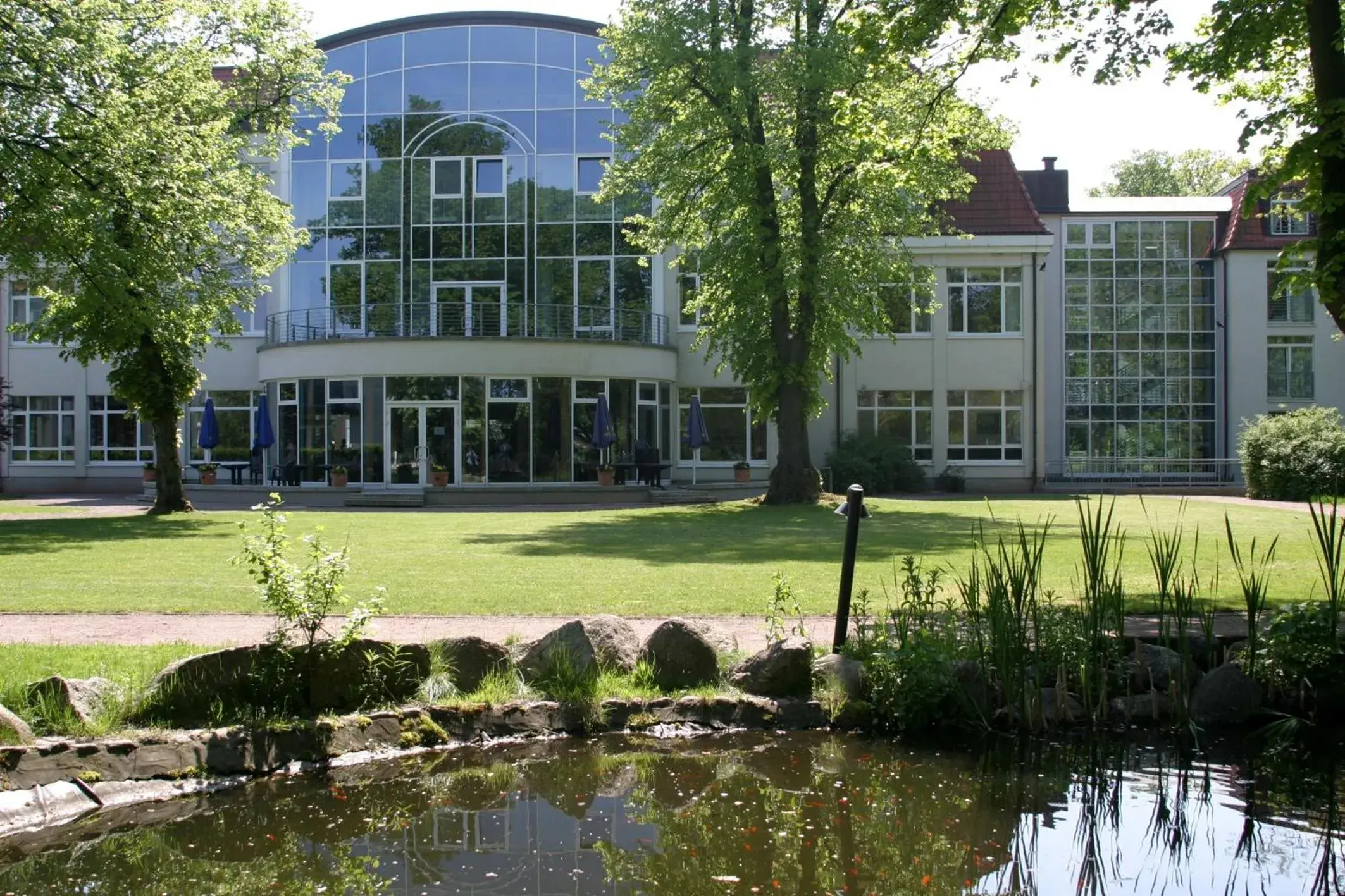 Property building in Seehotel Grossherzog von Mecklenburg Property building in Seehotel Grossherzog von Mecklenburg