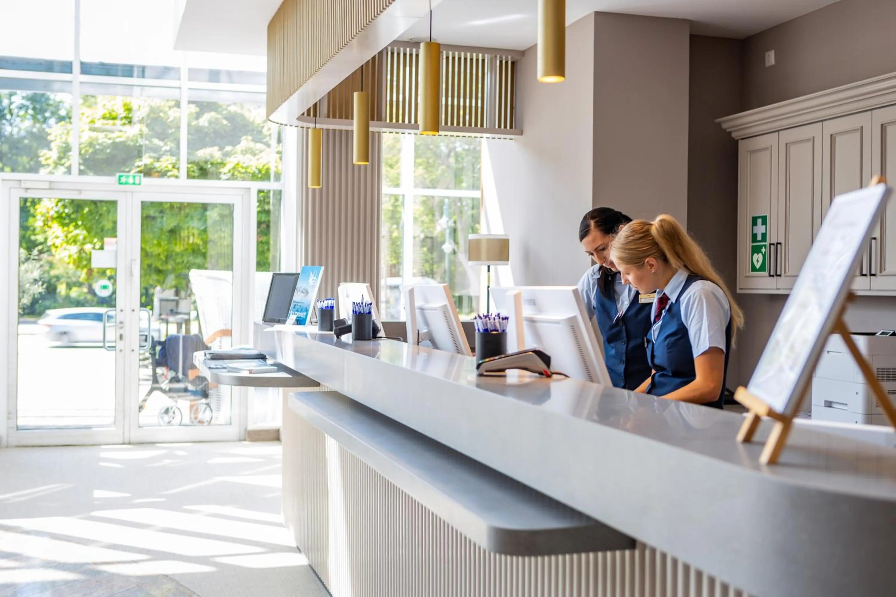 Lobby or reception in Seehotel Grossherzog von Mecklenburg