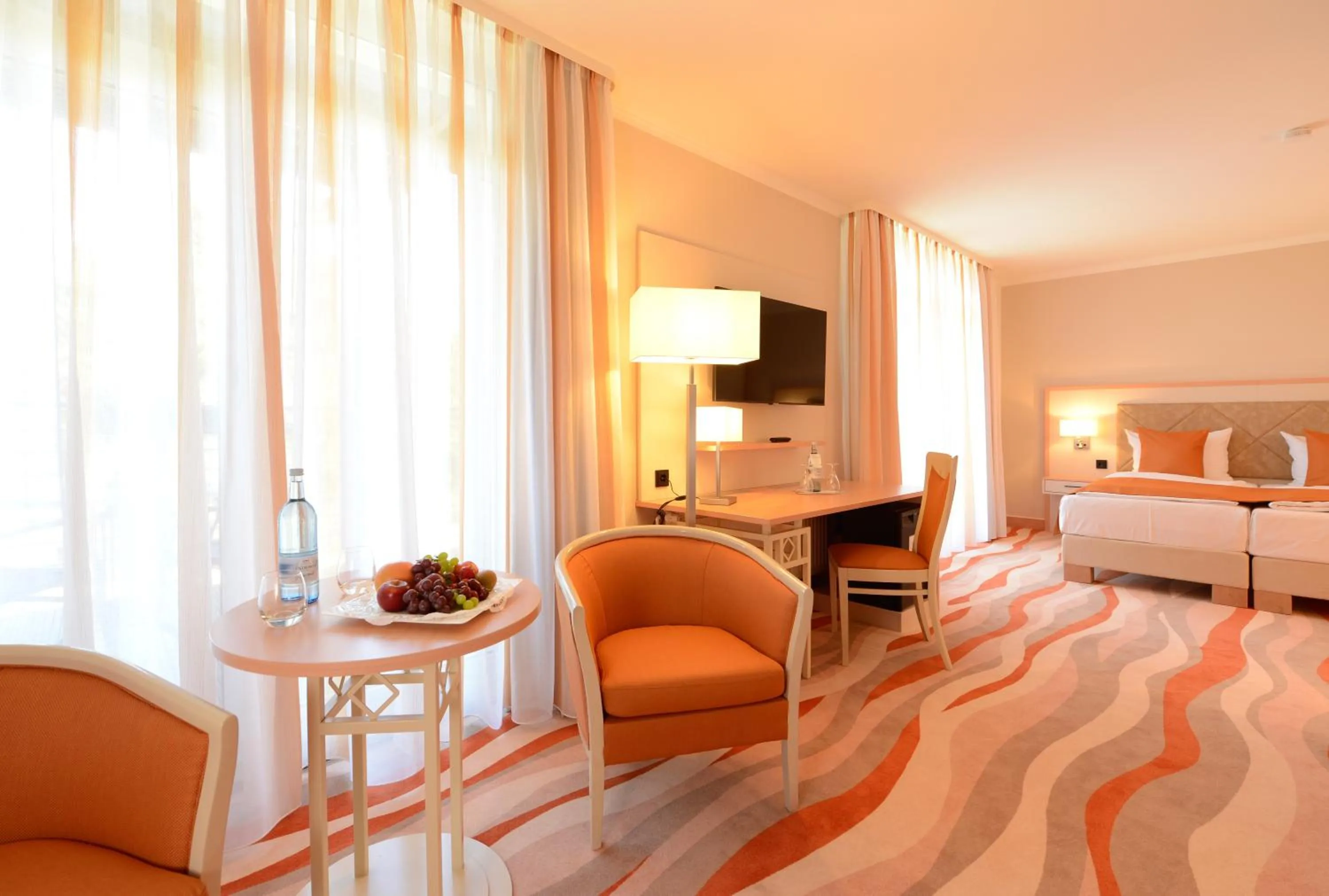 Bed in Seehotel Grossherzog von Mecklenburg