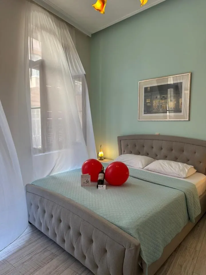 Bedroom, Bed in Theasis Athens