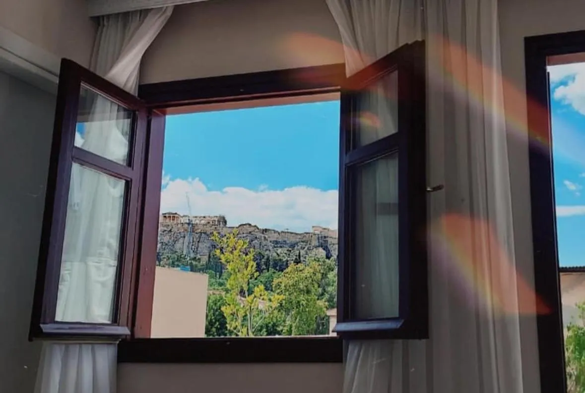 View (from property/room) in Theasis Athens