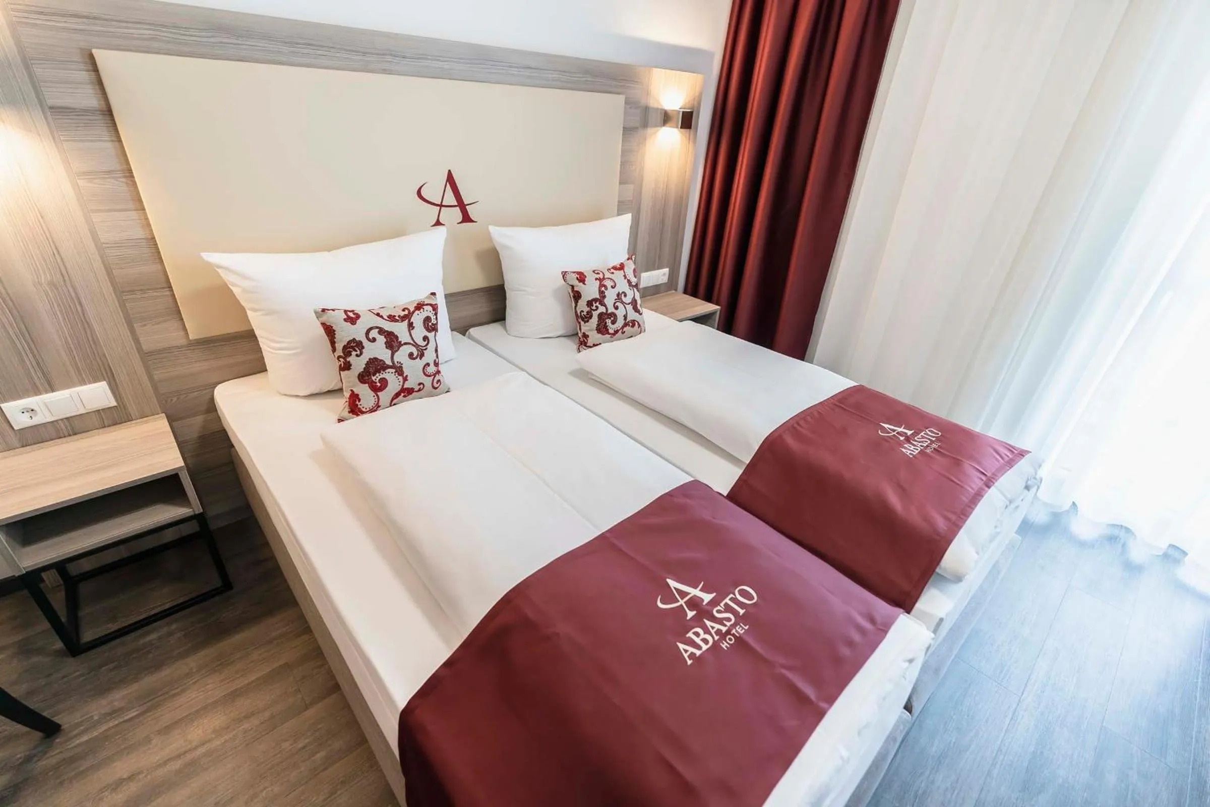 Photo of the whole room, Bed in Abasto Hotel München Feldmoching