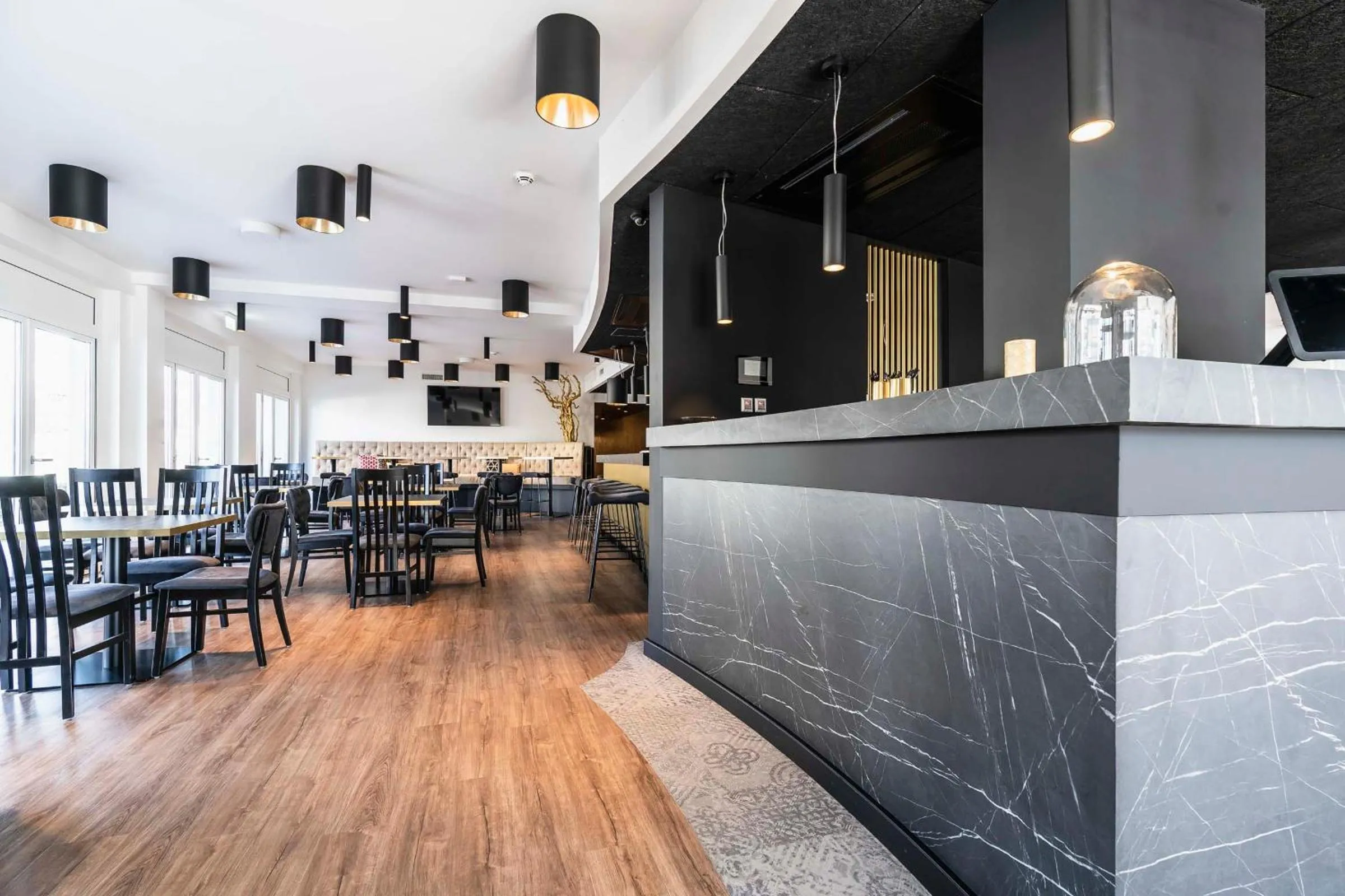 Lobby or reception in Abasto Hotel München Feldmoching