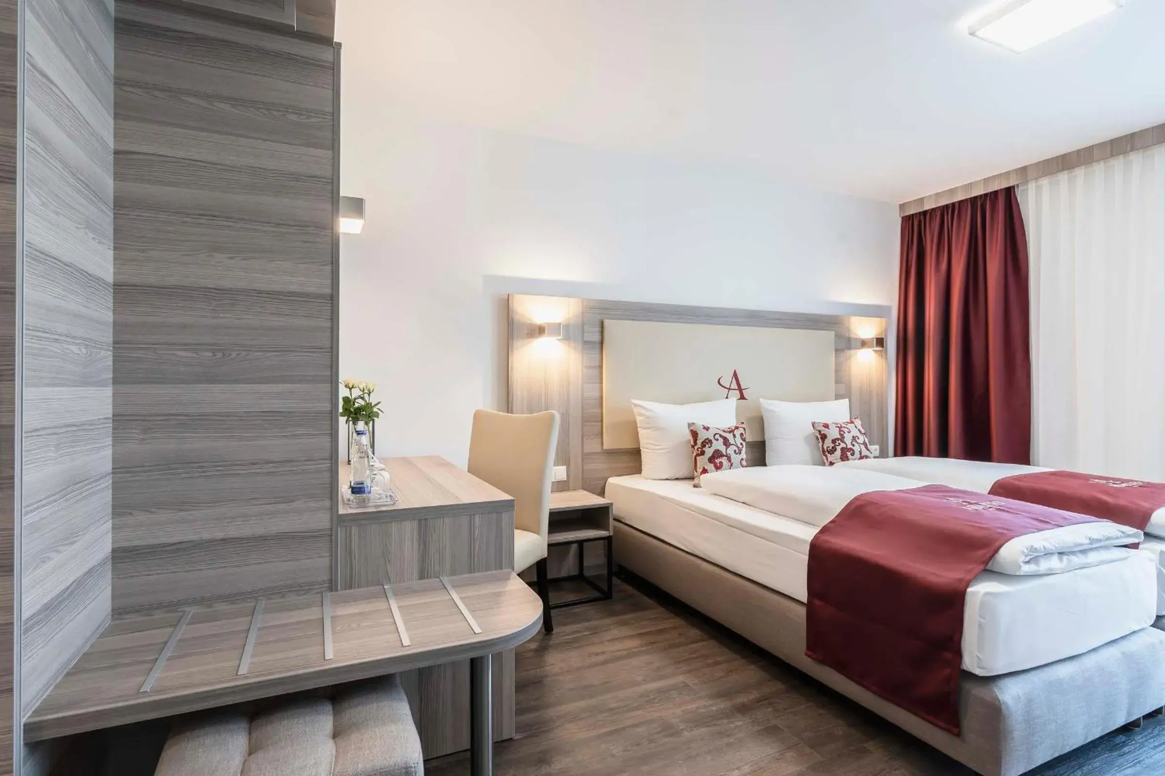 Photo of the whole room, Bed in Abasto Hotel München Feldmoching Photo of the whole room, Bed in Abasto Hotel München Feldmoching