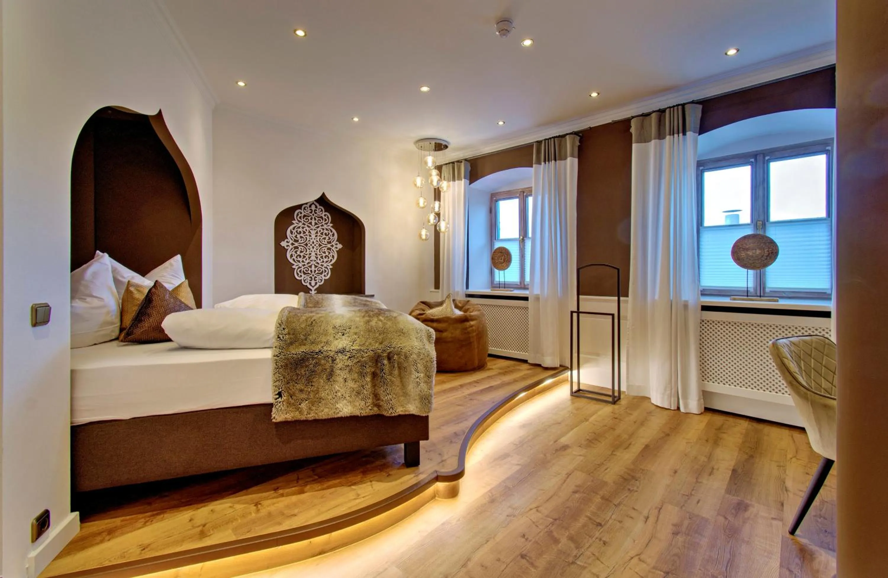 Bedroom, Bed in Boutique Hotel POST ANDECHS