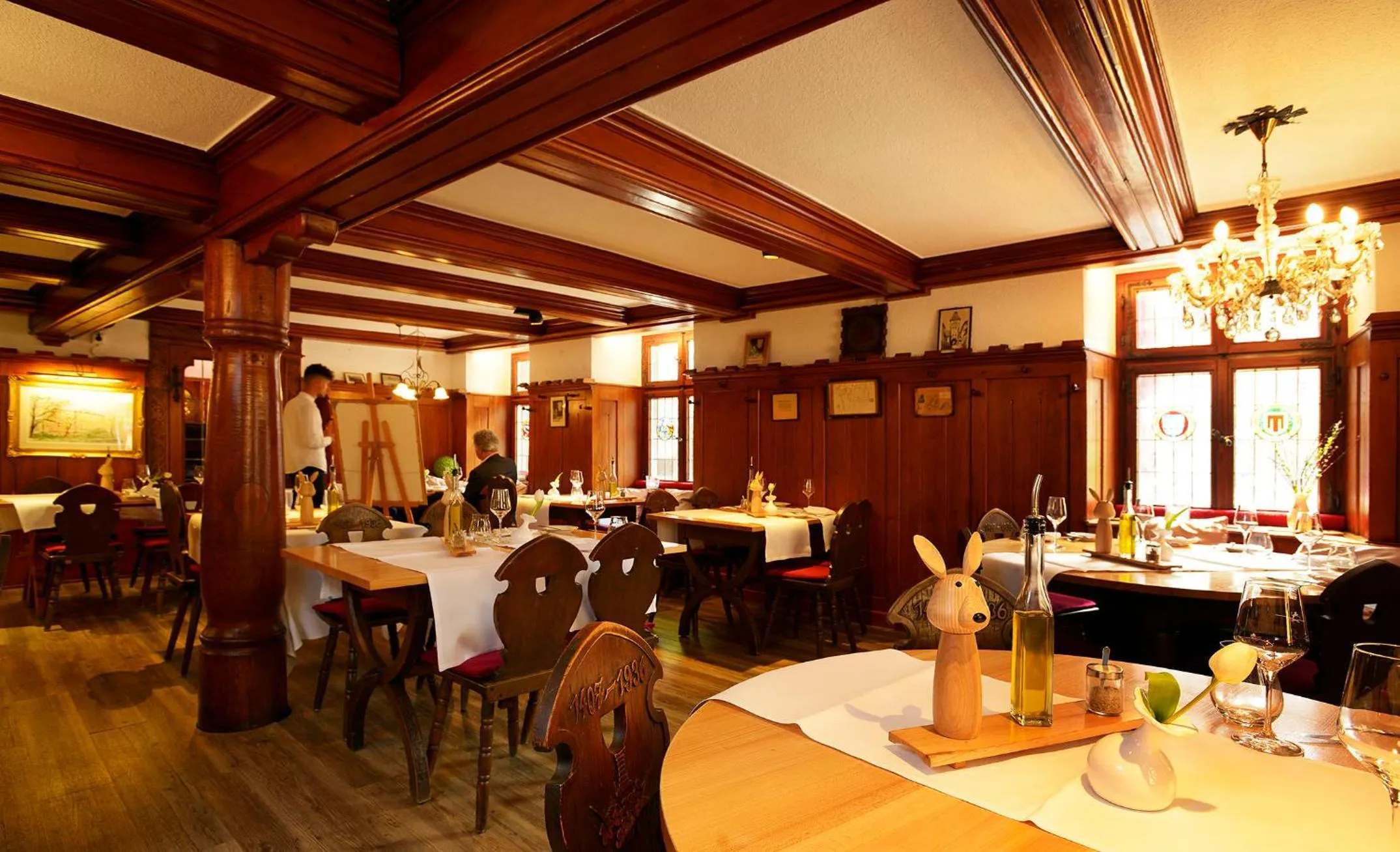 Restaurant/places to eat in Hotel der Löwen in Staufen