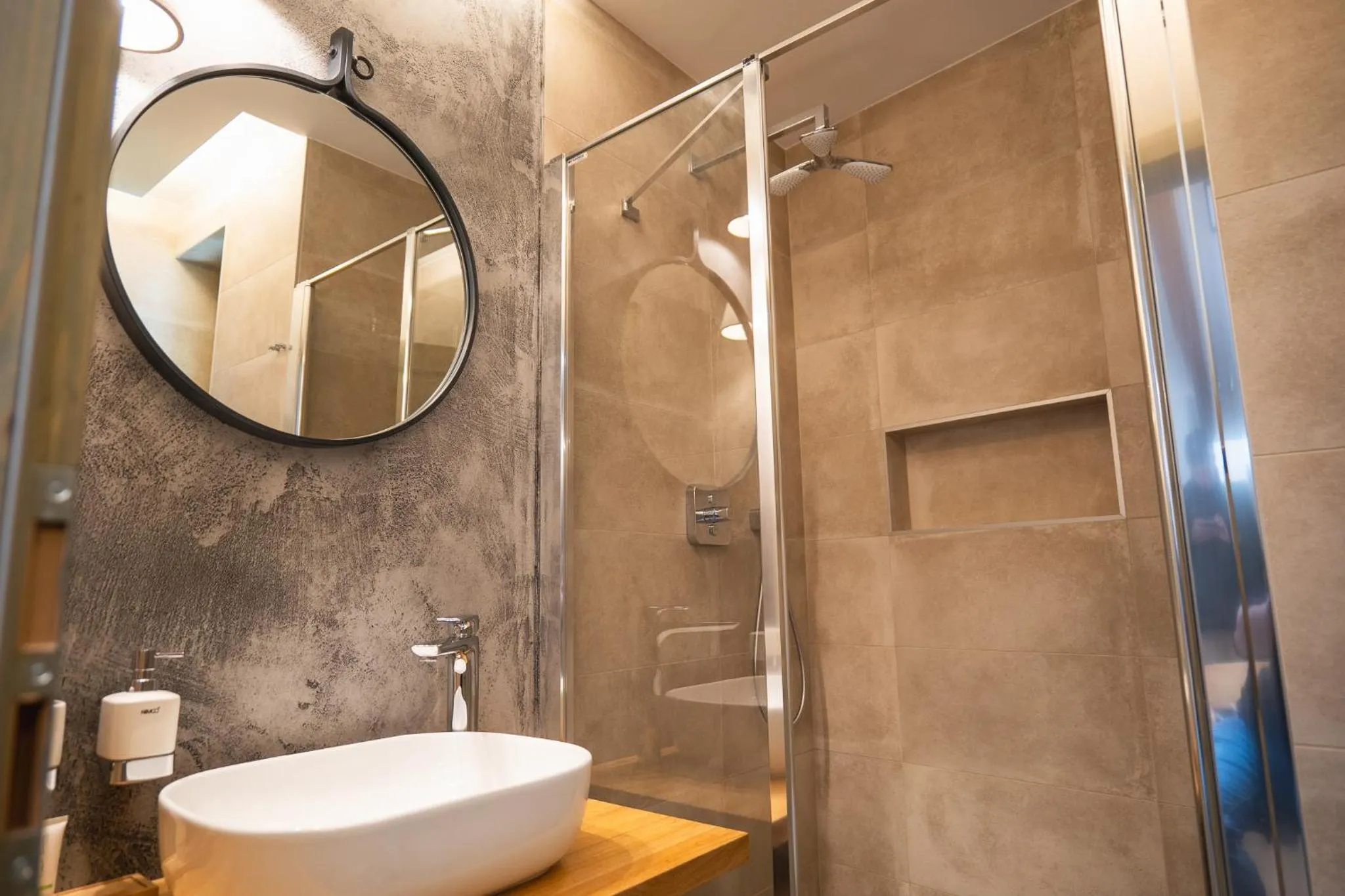 Shower in Penzion Stodola