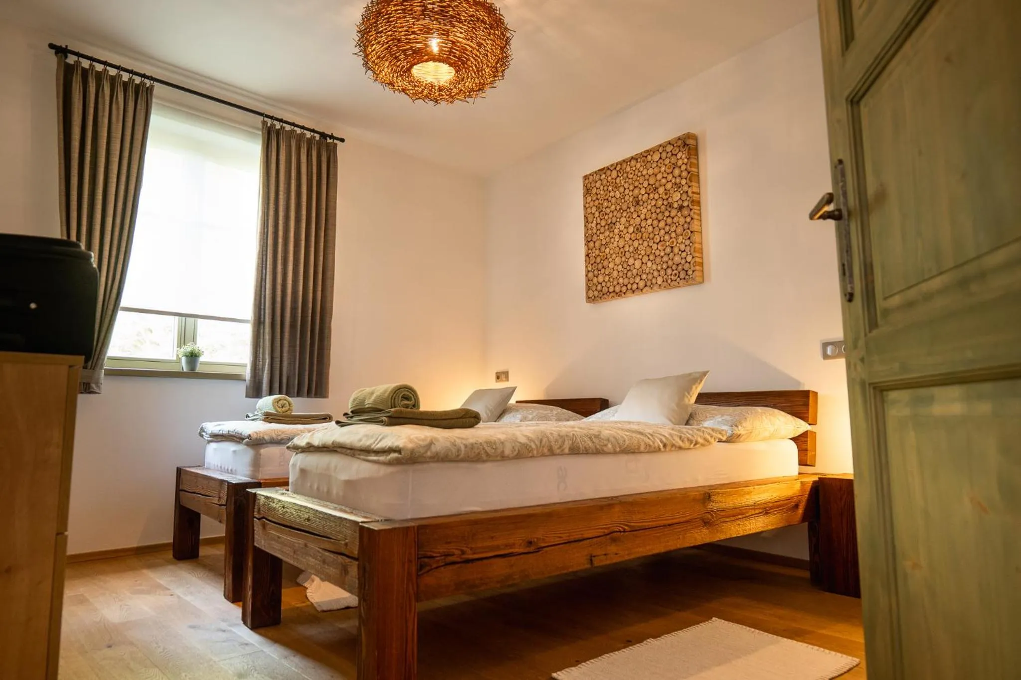 Bed in Penzion Stodola