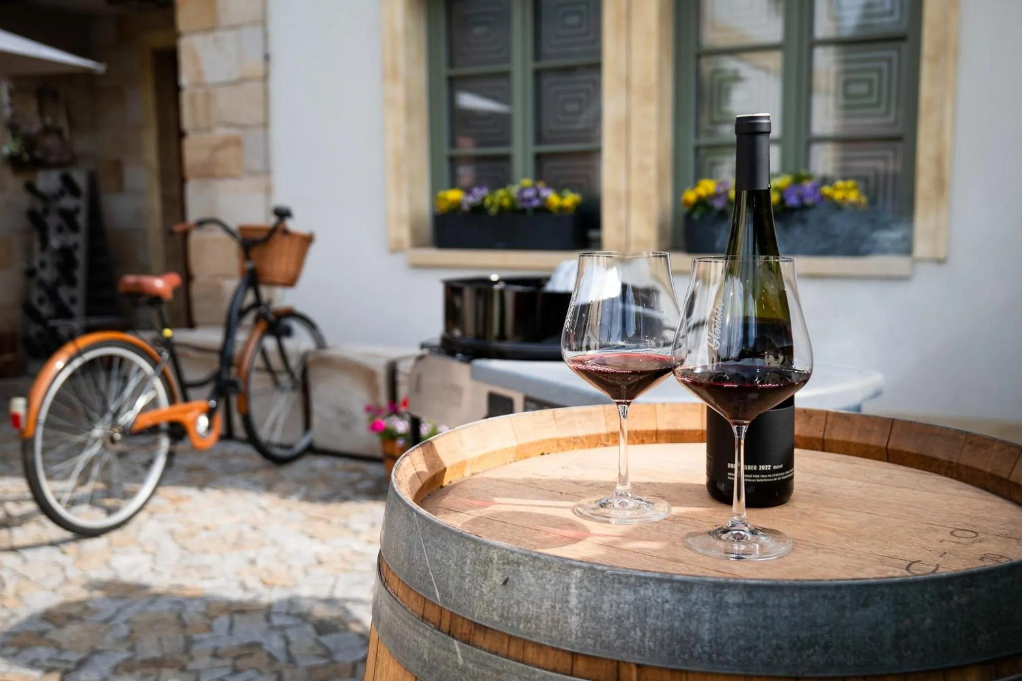 BBQ facilities in Penzion Stodola